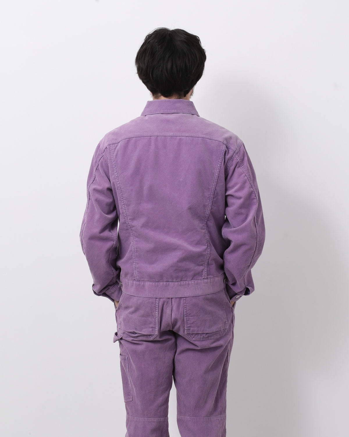 TRUCKER BLOUSON COTTON CORD SULFUR DYE WITH WINDSTOPPER®