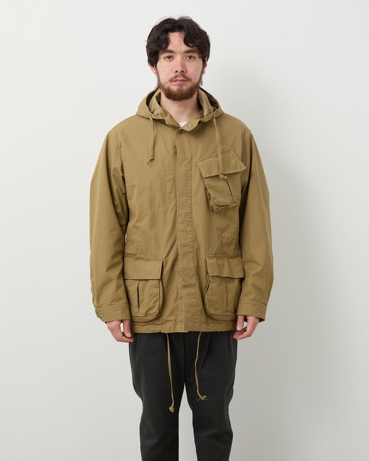 TROOPER HOODED JACKET COTTON RIPSTOP WITH WINDSTOPPER®