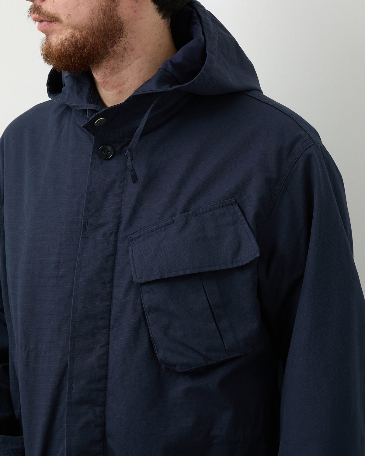 TROOPER HOODED JACKET COTTON RIPSTOP WITH WINDSTOPPER®