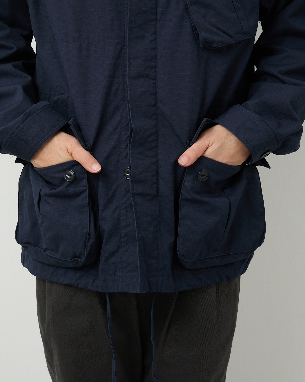 TROOPER HOODED JACKET COTTON RIPSTOP WITH WINDSTOPPER®