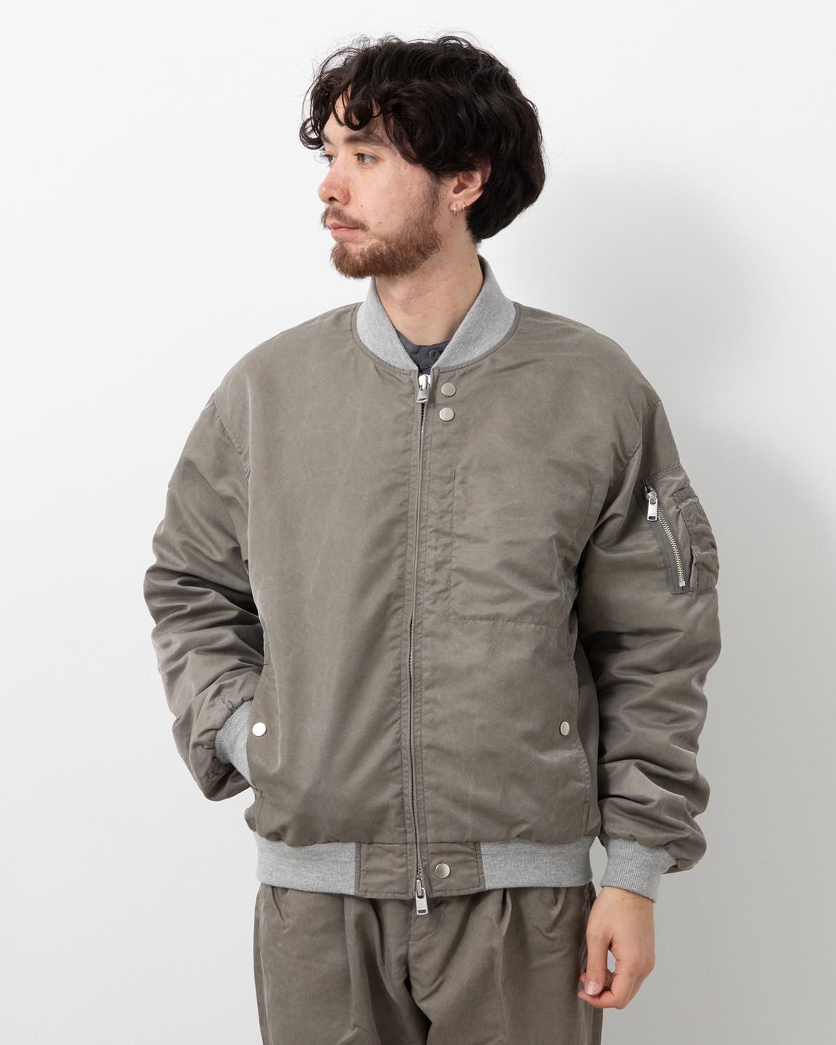 TROOPER BLOUSON NYLON TWILL PIGMENT DYE WITH WINDSTOPPER®