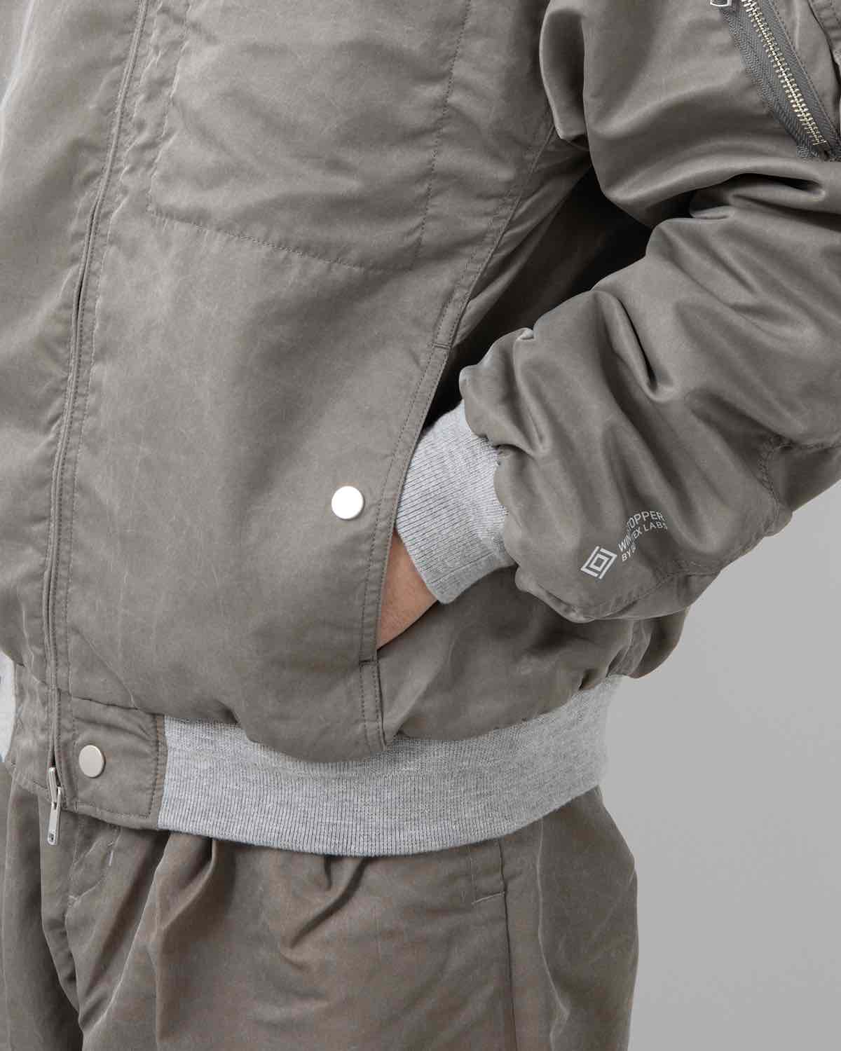 TROOPER BLOUSON NYLON TWILL PIGMENT DYE WITH WINDSTOPPER®