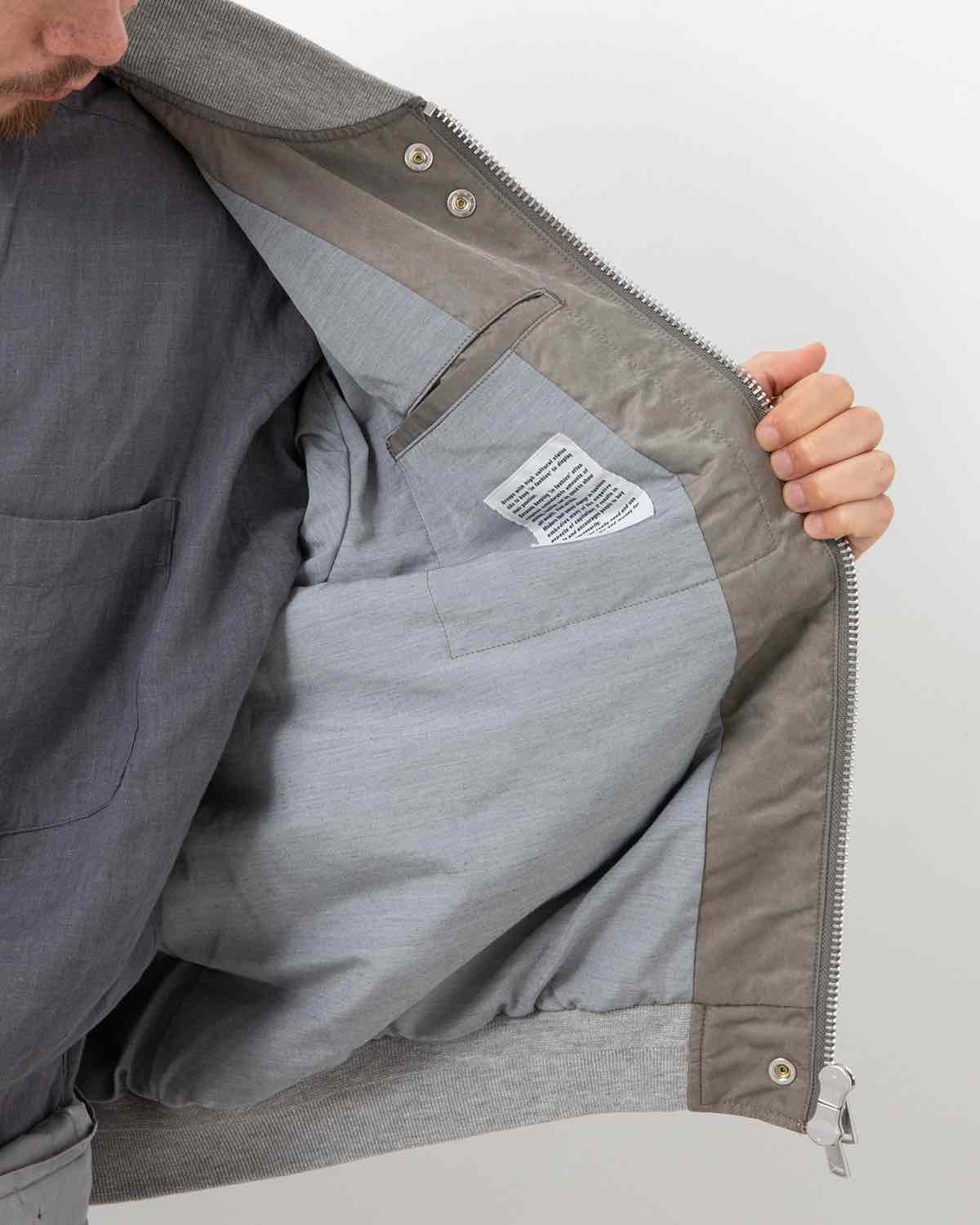 TROOPER BLOUSON NYLON TWILL PIGMENT DYE WITH WINDSTOPPER®