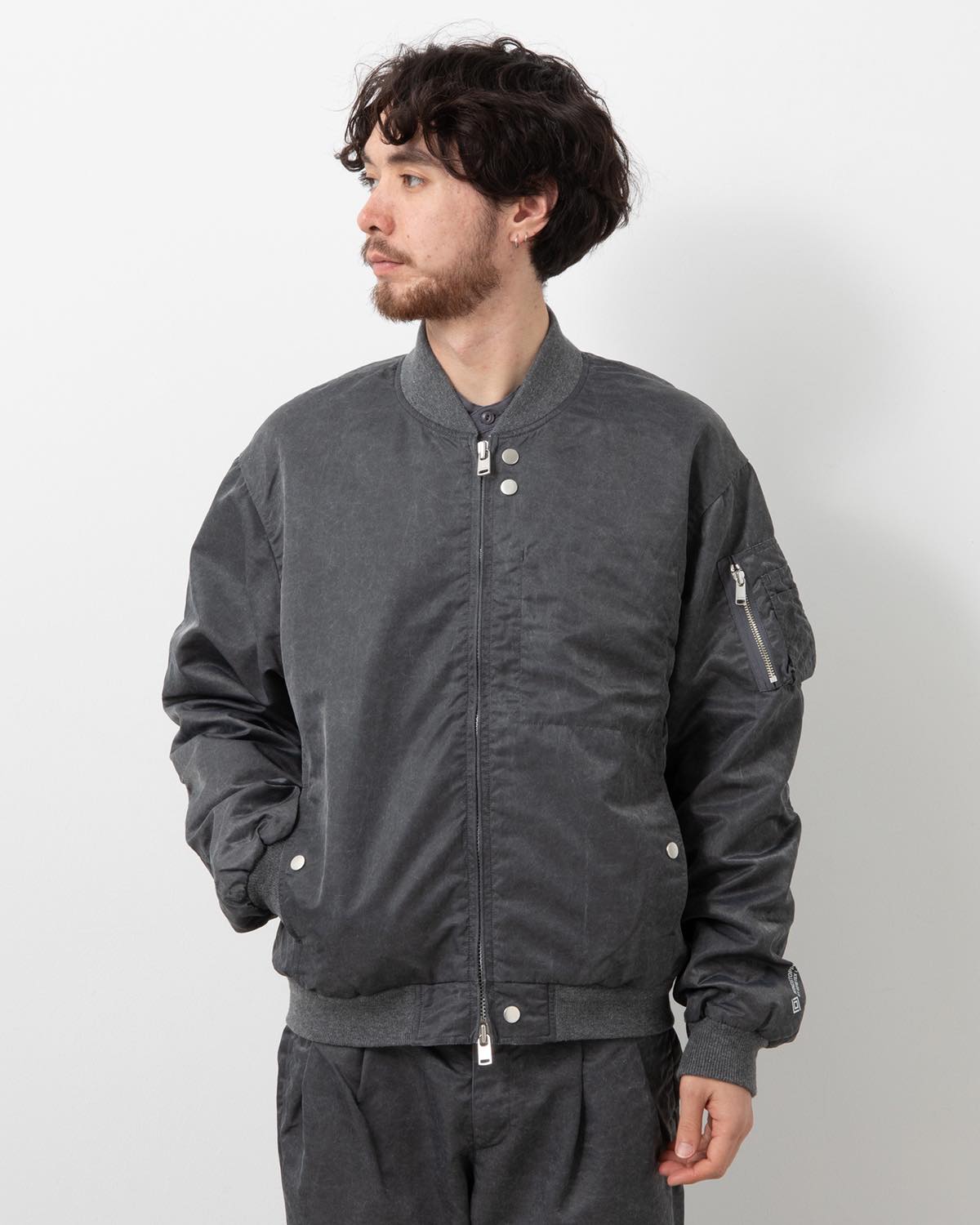 TROOPER BLOUSON NYLON TWILL PIGMENT DYE WITH WINDSTOPPER®