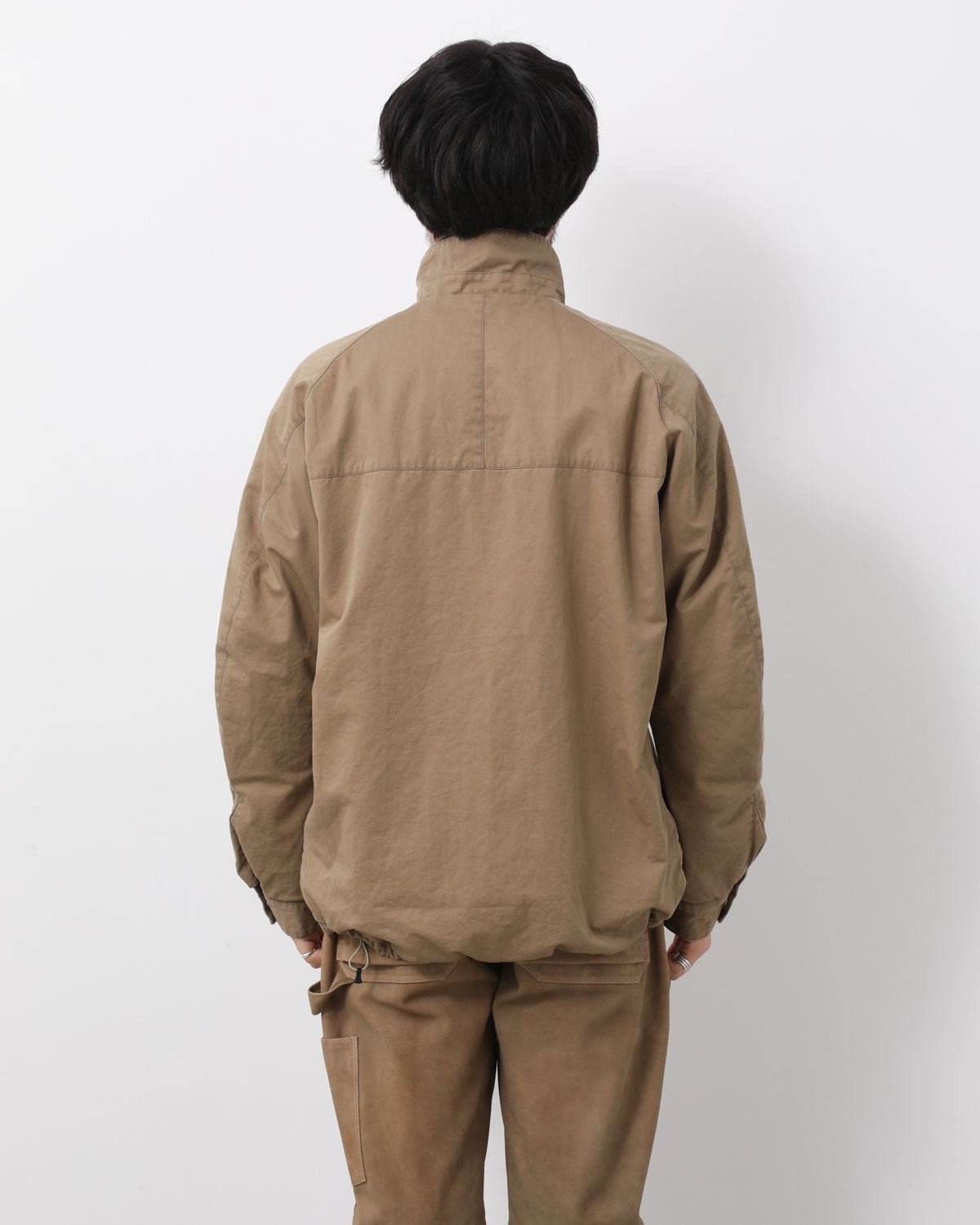 HIKER FULL ZIP JACKET C/Li TWILL PIGMENT DYE WITH WINDSTOPPER®