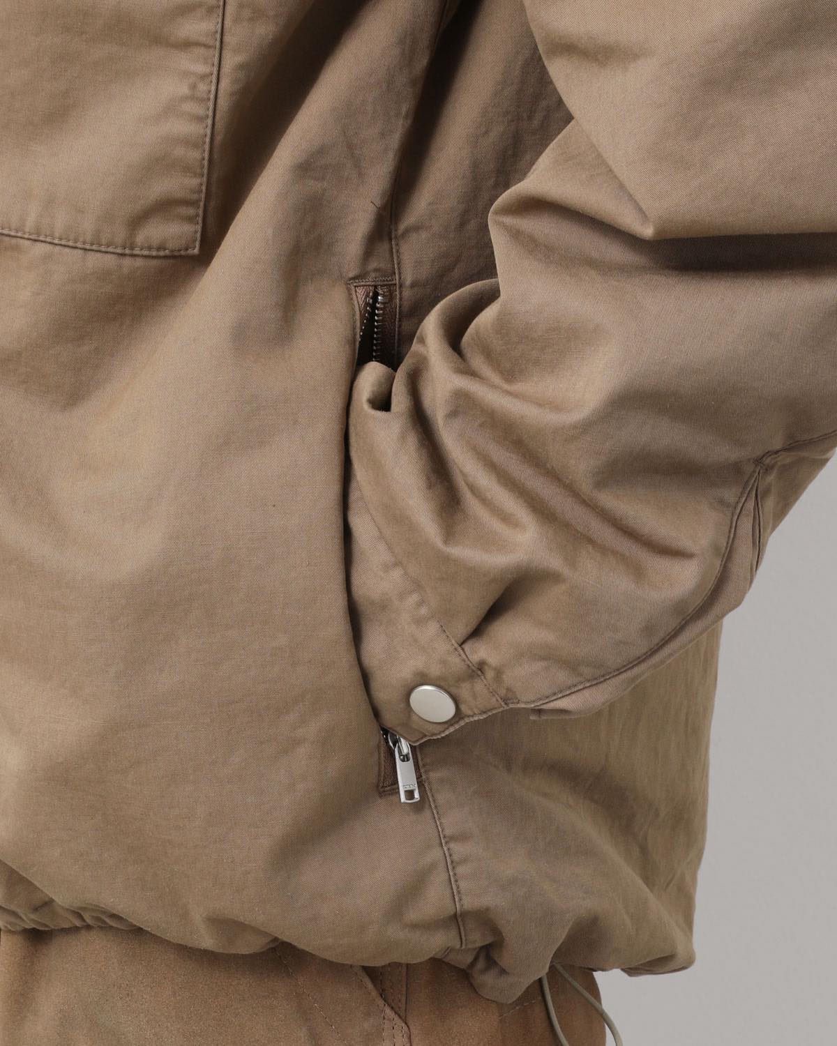 HIKER FULL ZIP JACKET C/Li TWILL PIGMENT DYE WITH WINDSTOPPER®