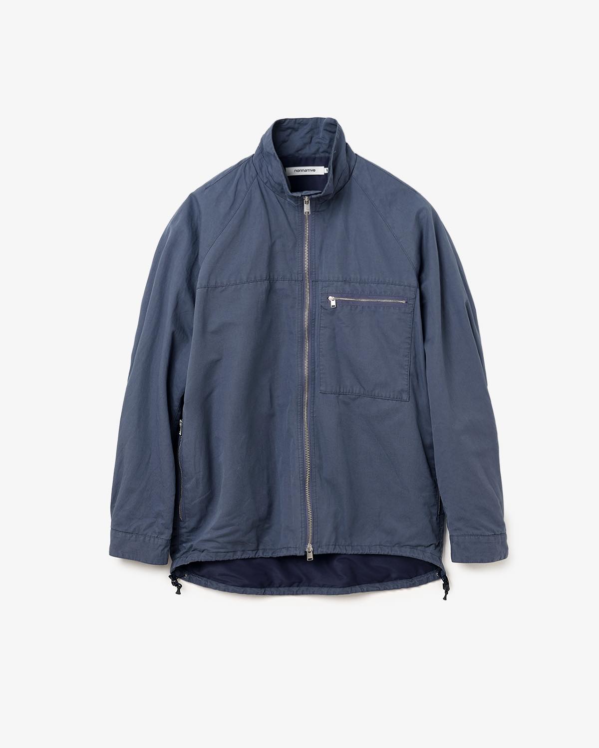 HIKER FULL ZIP JACKET C/Li TWILL PIGMENT DYE WITH WINDSTOPPER®