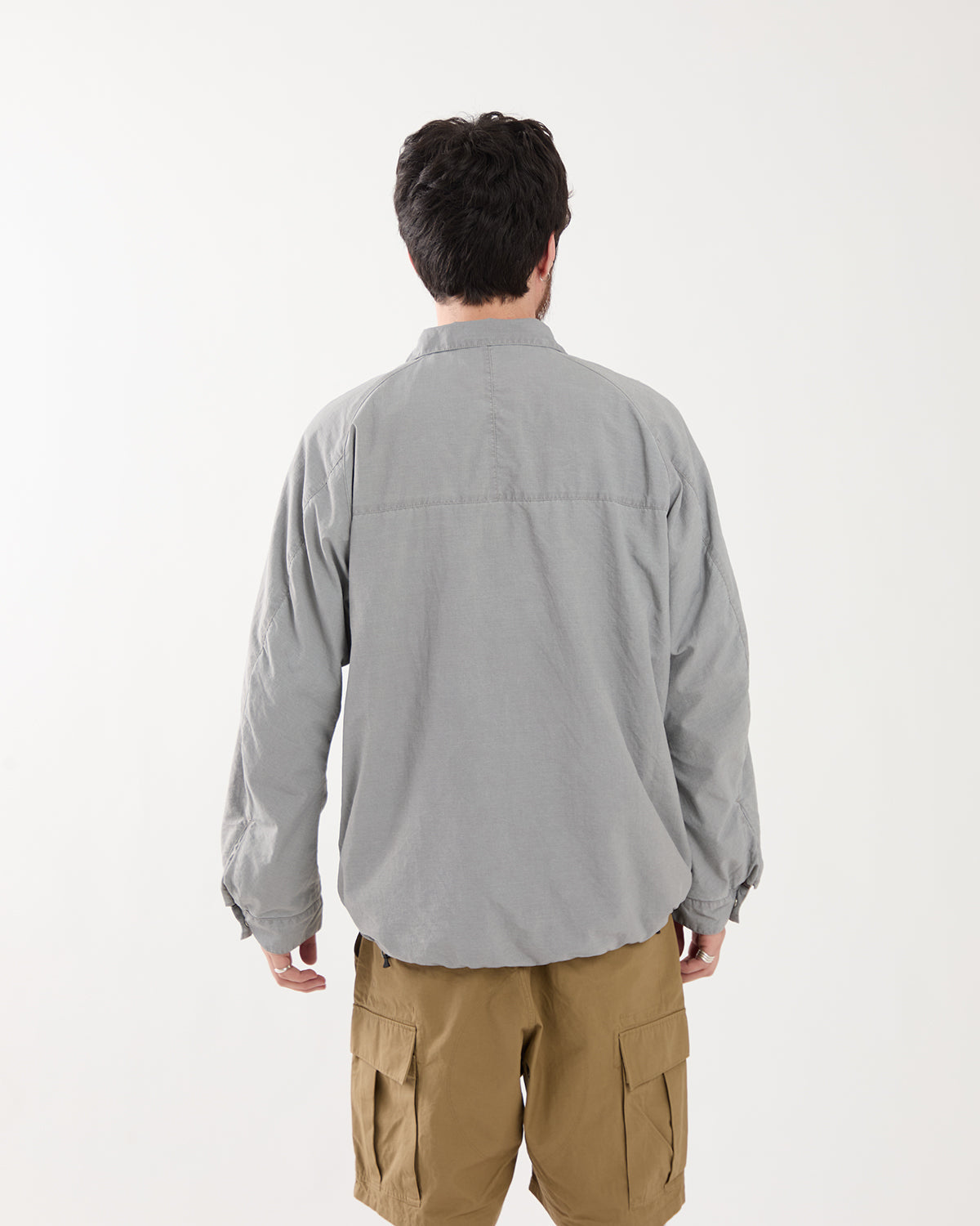 HIKER FULL ZIP JACKET NYLON RIPSTOP PIGMENT DYE WITH WINDSTOPPER®