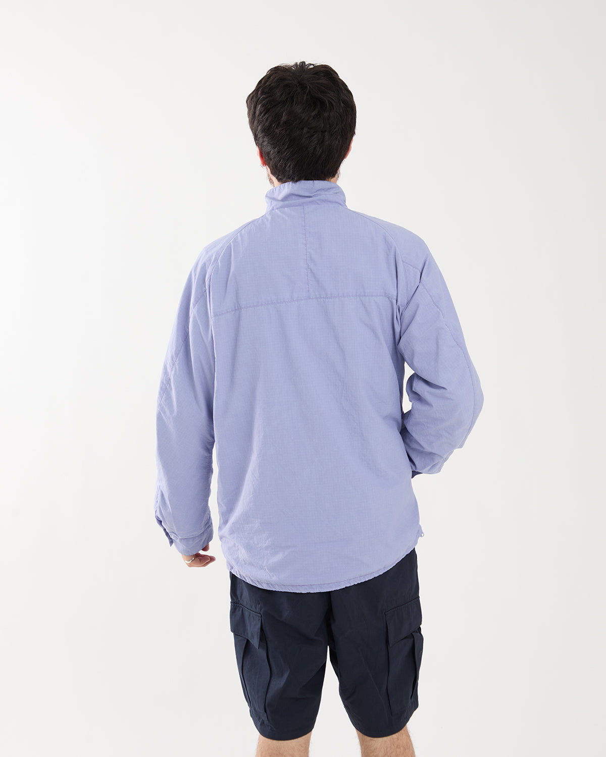 HIKER FULL ZIP JACKET NYLON RIPSTOP PIGMENT DYE WITH WINDSTOPPER®