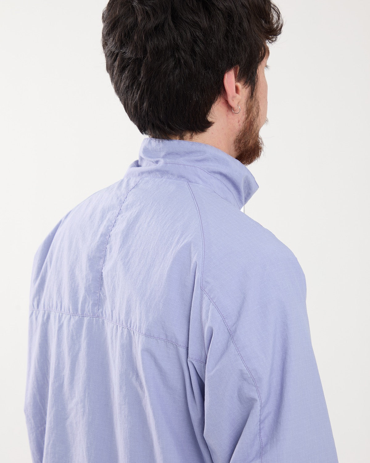 HIKER FULL ZIP JACKET NYLON RIPSTOP PIGMENT DYE WITH WINDSTOPPER®