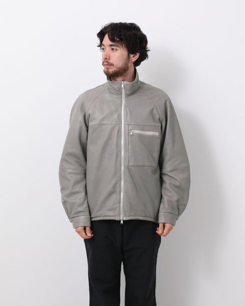HIKER FULL ZIP JACKET SHEEP LEATHER WITH WINDSTOPPER® – COVERCHORD