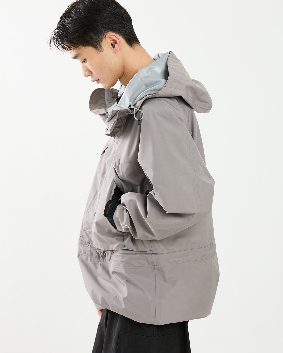 EXPLORER HOODED PULLOVER JACKET POLY MINI RIPSTOP GORE-TEX 3L