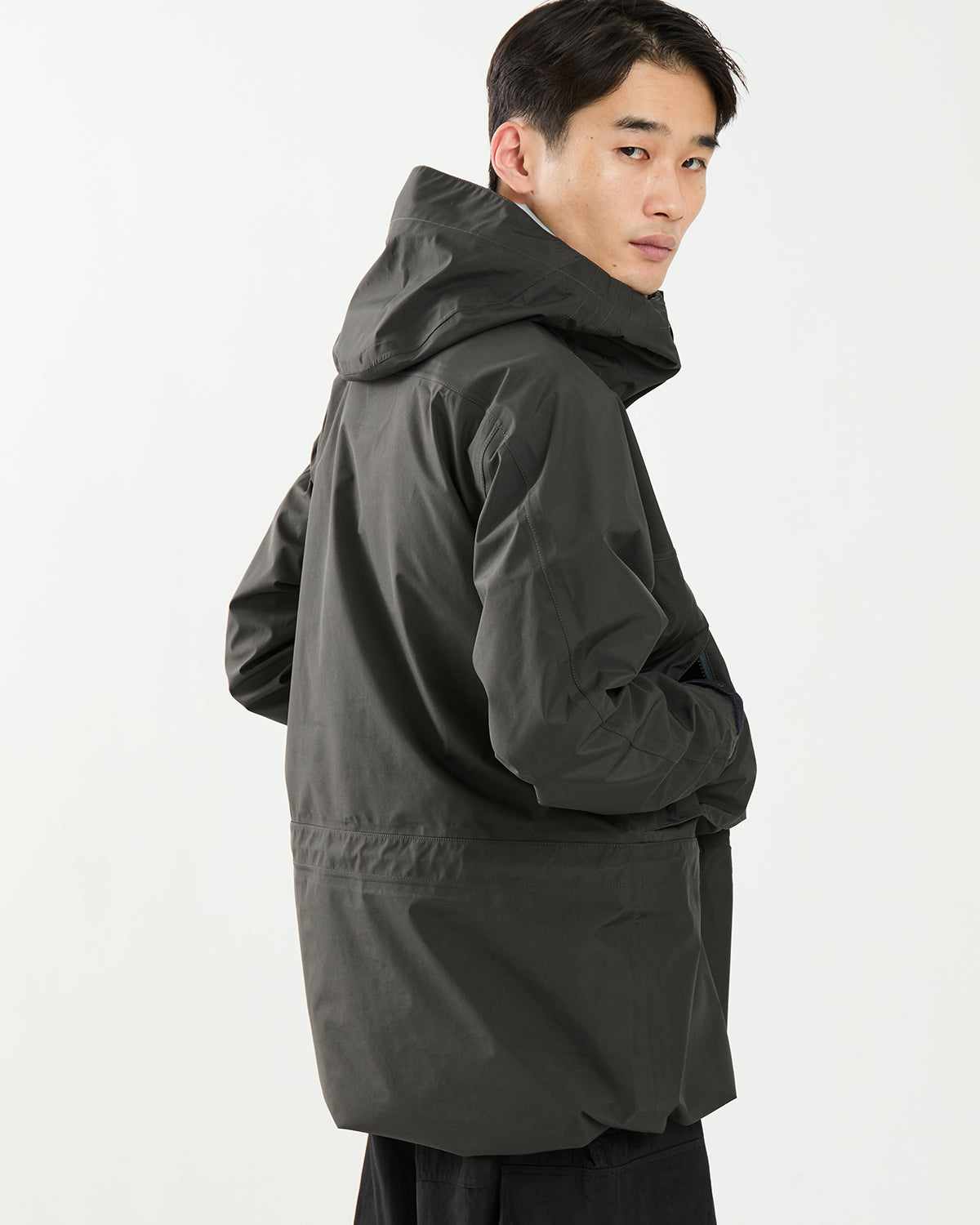 EXPLORER HOODED PULLOVER JACKET POLY MINI RIPSTOP GORE-TEX 3L
