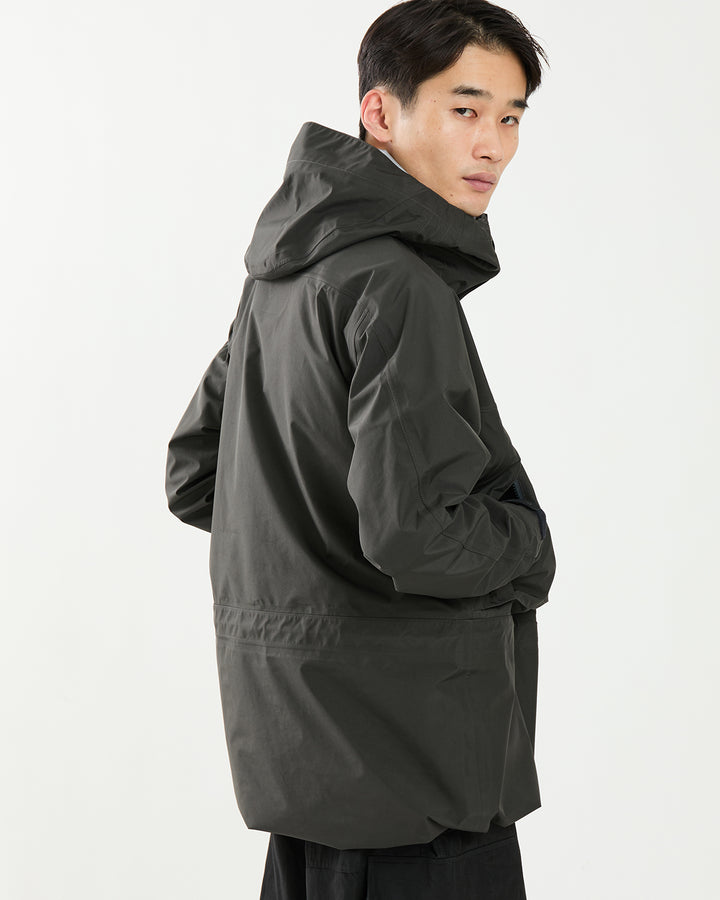 EXPLORER HOODED PULLOVER JACKET POLY MINI RIPSTOP GORE-TEX 3L