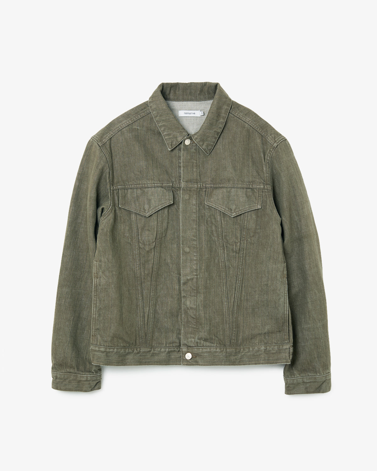 TRUCKER BLOUSON COTTON 13.5oz DENIM OW