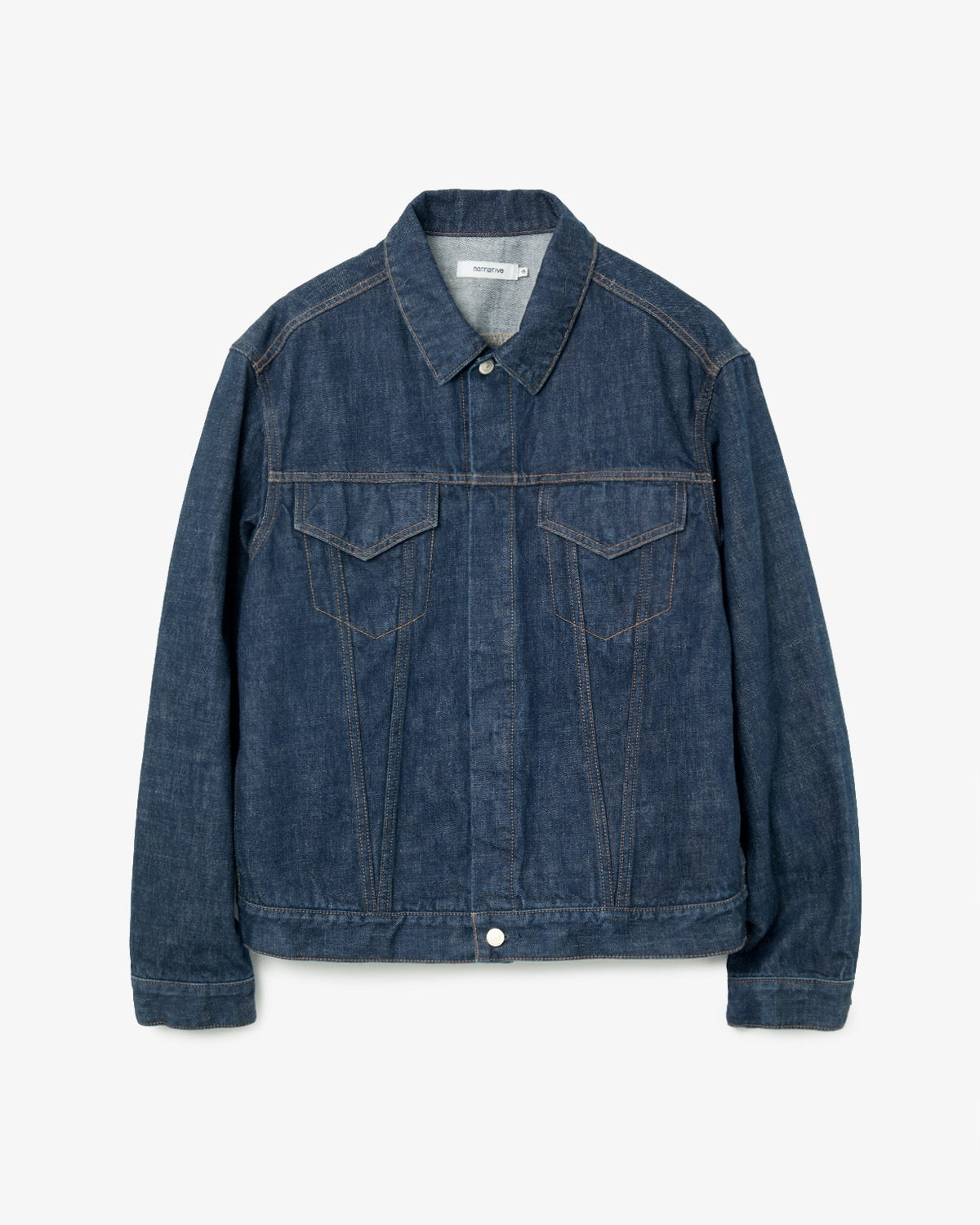TRUCKER BLOUSON COTTON 13.5oz DENIM OW