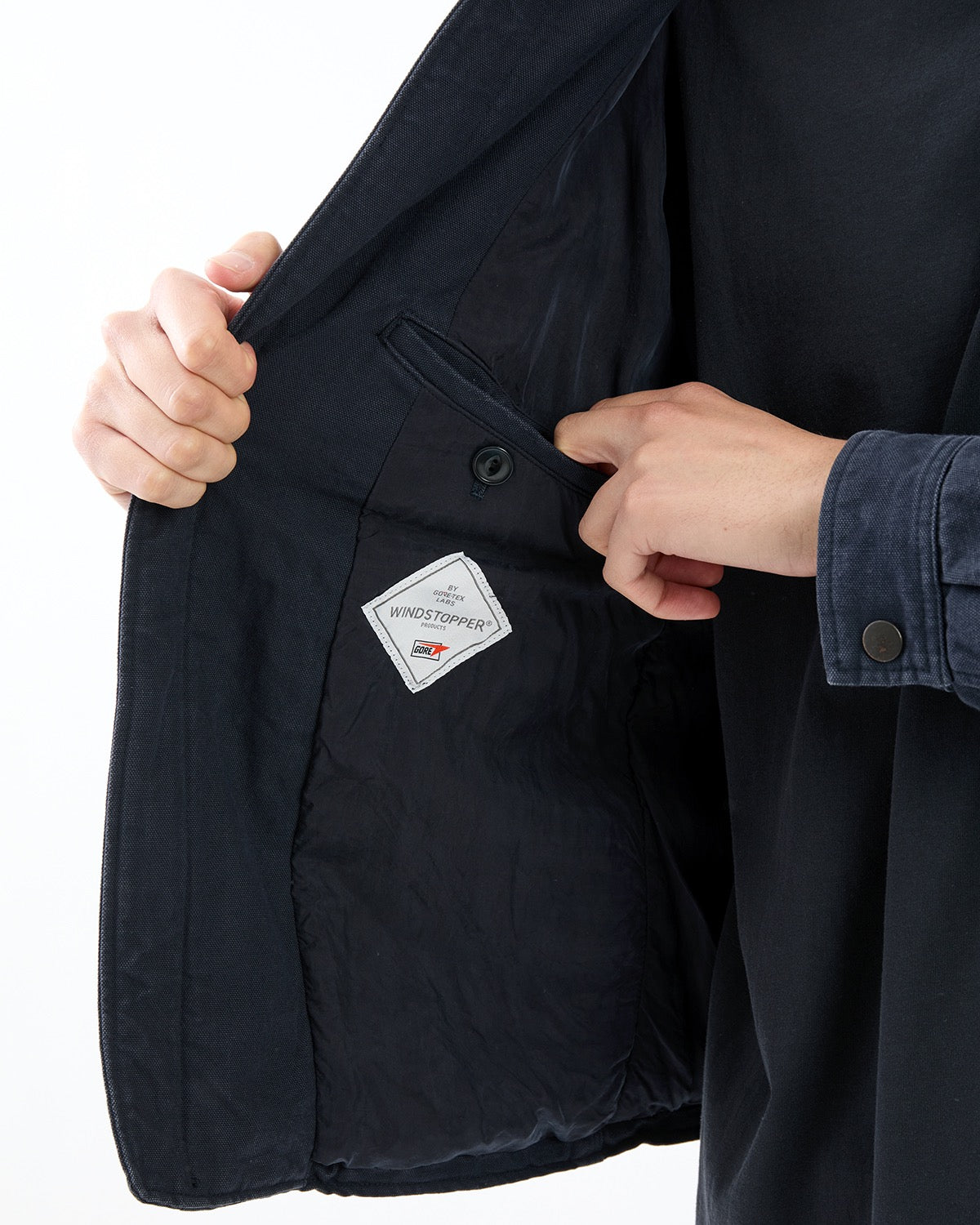 RIDER BLOUSON COTTON OXFORD VW WITH WINDSTOPPER®