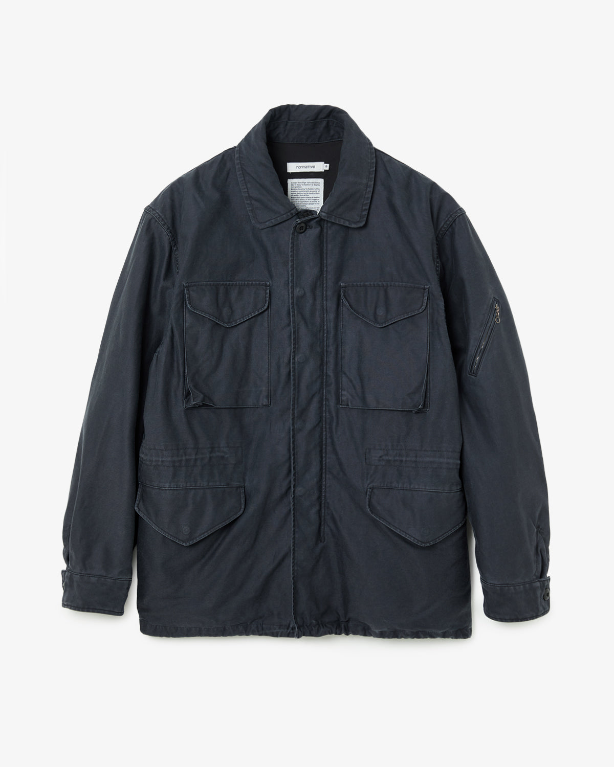 TROOPER JACKET COTTON BACK SATIN VW WITH WINDSTOPPER®