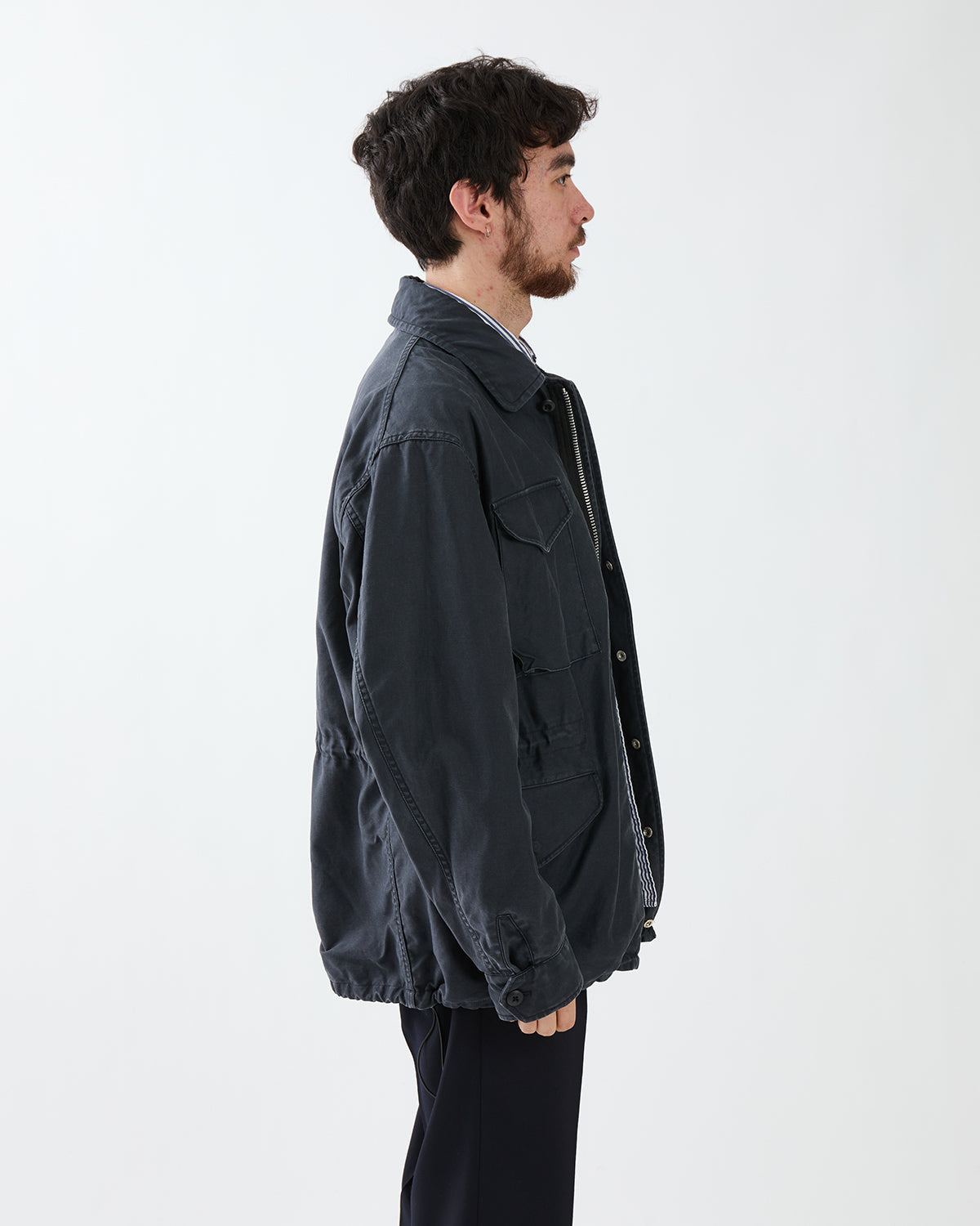 TROOPER JACKET COTTON BACK SATIN VW WITH WINDSTOPPER®