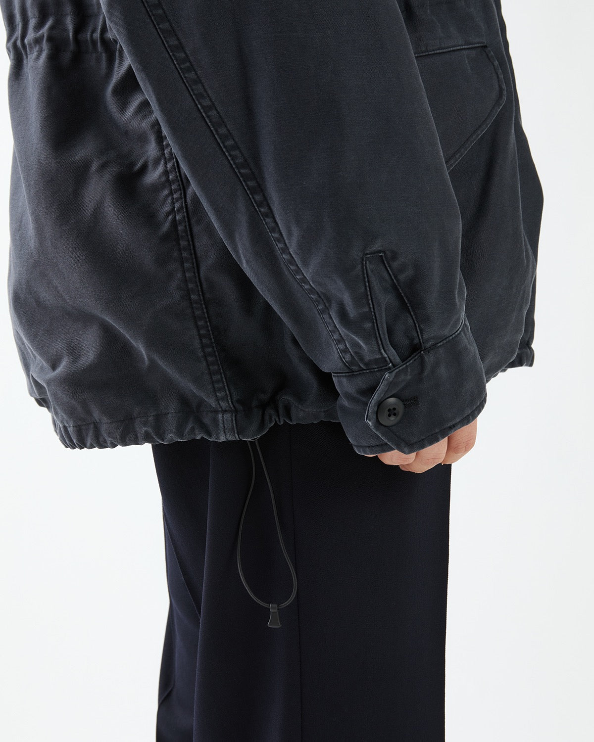 TROOPER JACKET COTTON BACK SATIN VW WITH WINDSTOPPER®