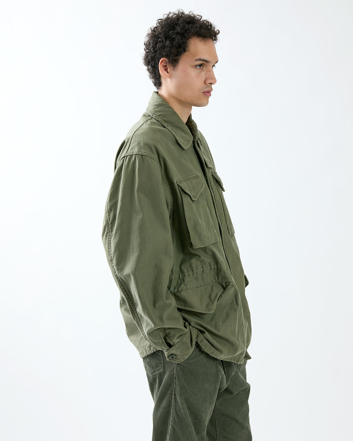 TROOPER JACKET COTTON BACK SATIN VW WITH WINDSTOPPER®
