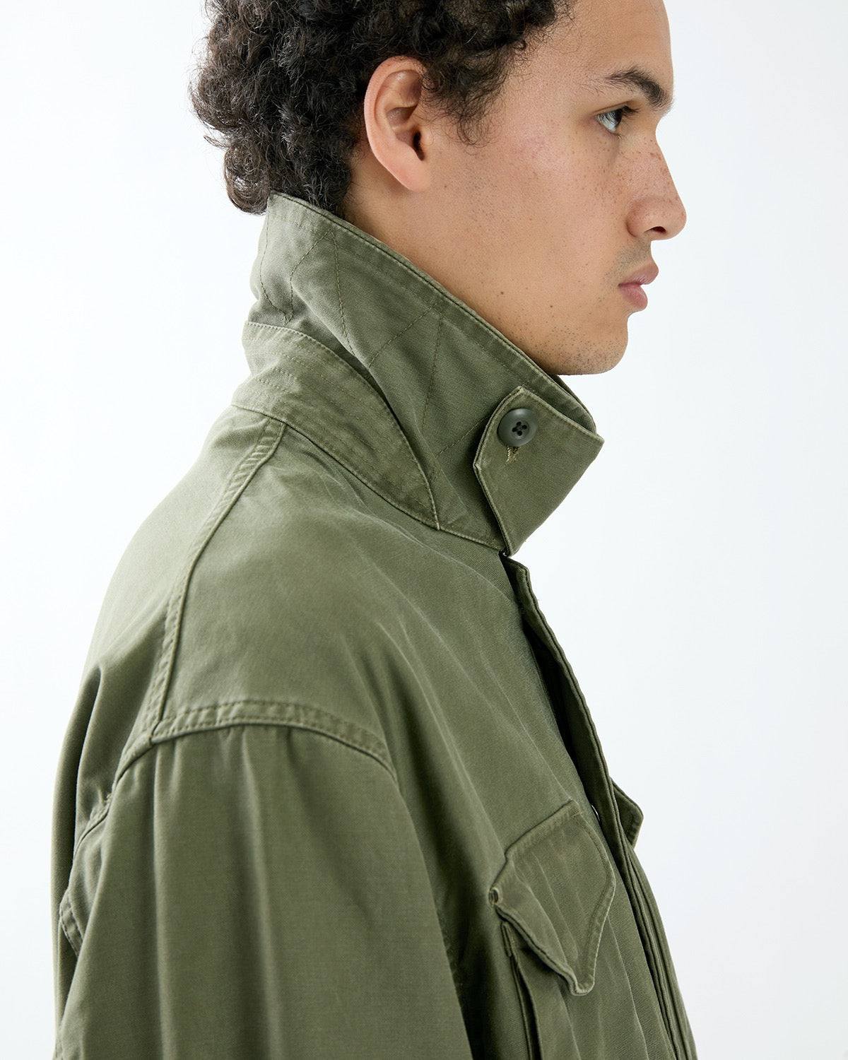 TROOPER JACKET COTTON BACK SATIN VW WITH WINDSTOPPER®