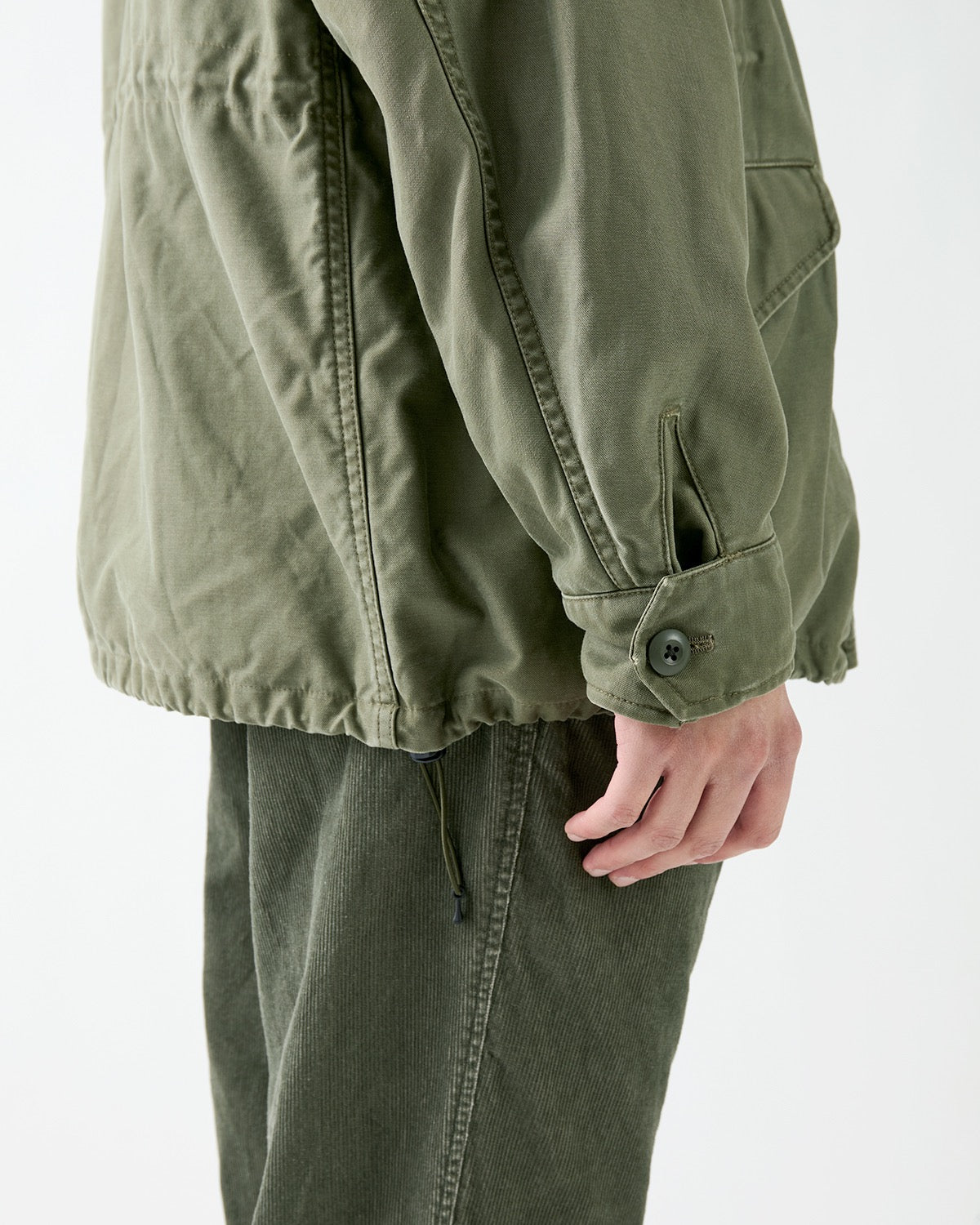 TROOPER JACKET COTTON BACK SATIN VW WITH WINDSTOPPER®