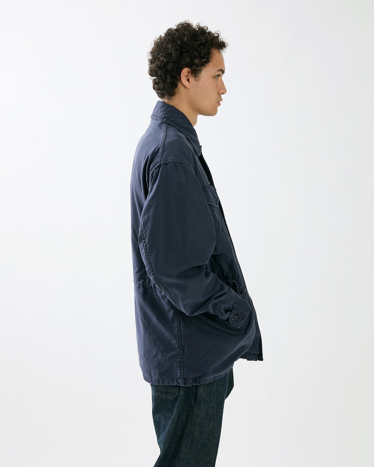 TROOPER JACKET COTTON BACK SATIN VW WITH WINDSTOPPER®