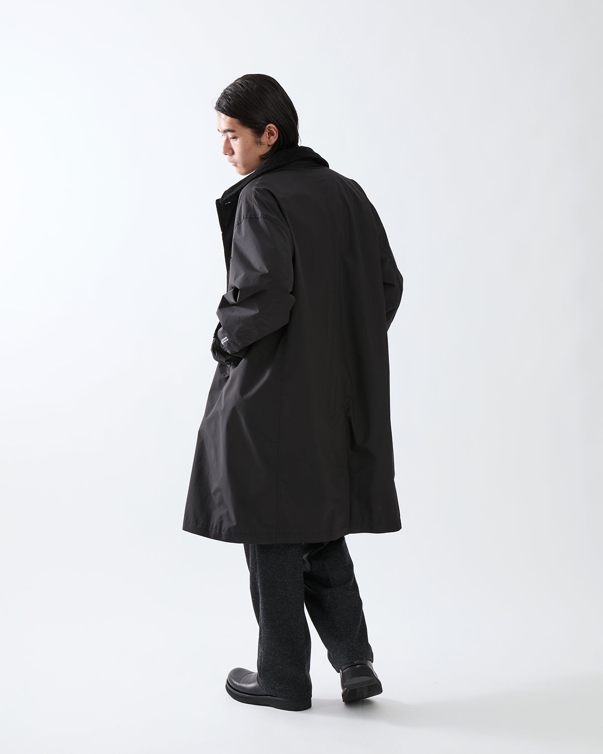 OFFICER LONG COAT POLY TAFFETA WINDSTOPPER® 2L