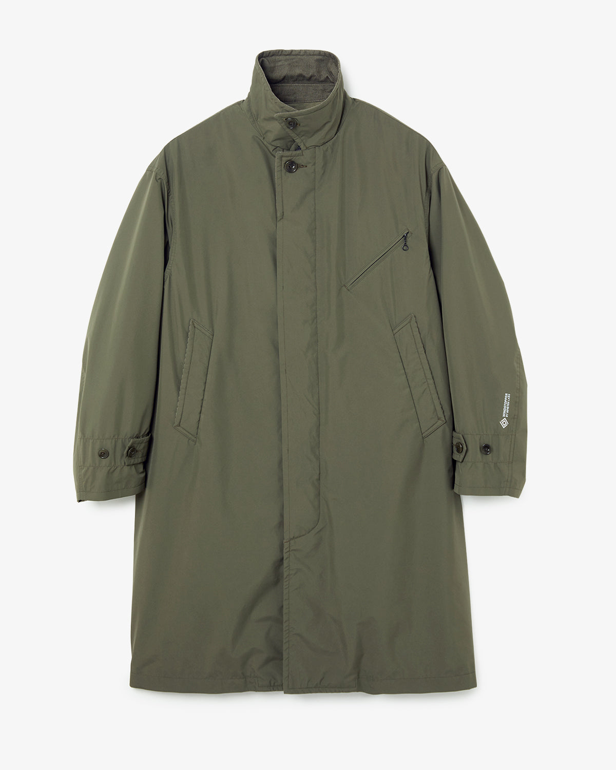 OFFICER LONG COAT POLY TAFFETA WINDSTOPPER® 2L