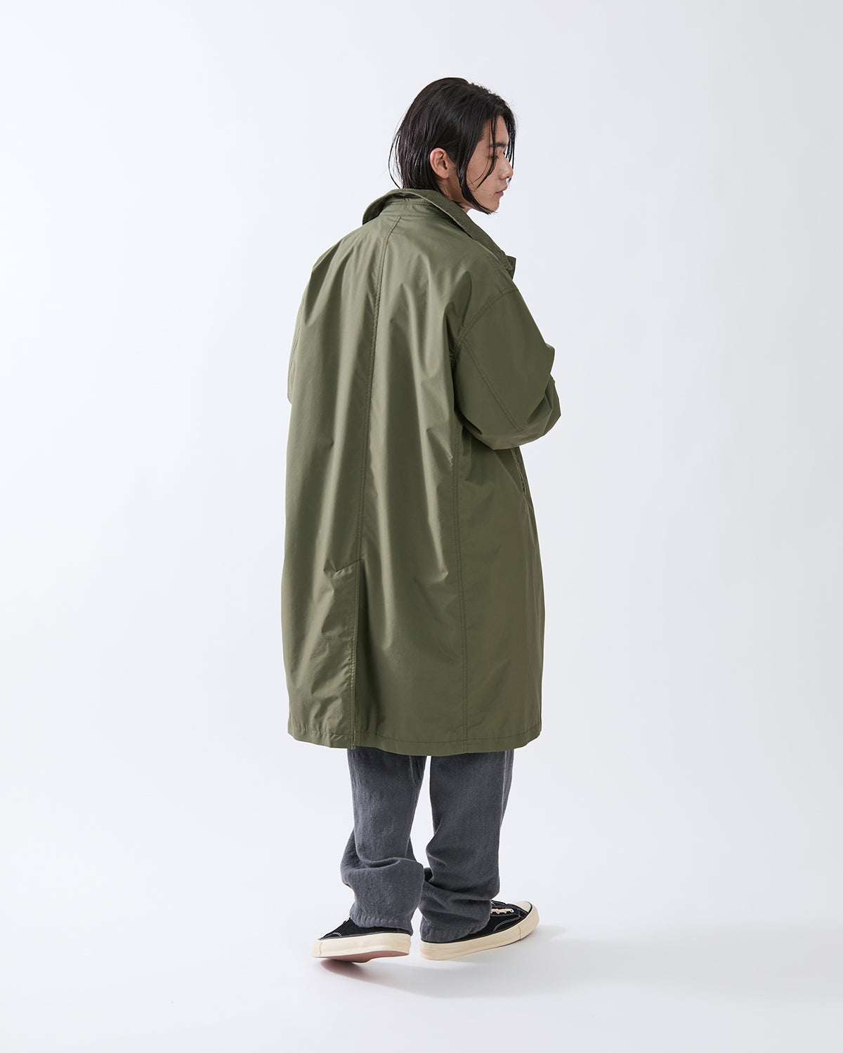 OFFICER LONG COAT POLY TAFFETA WINDSTOPPER® 2L