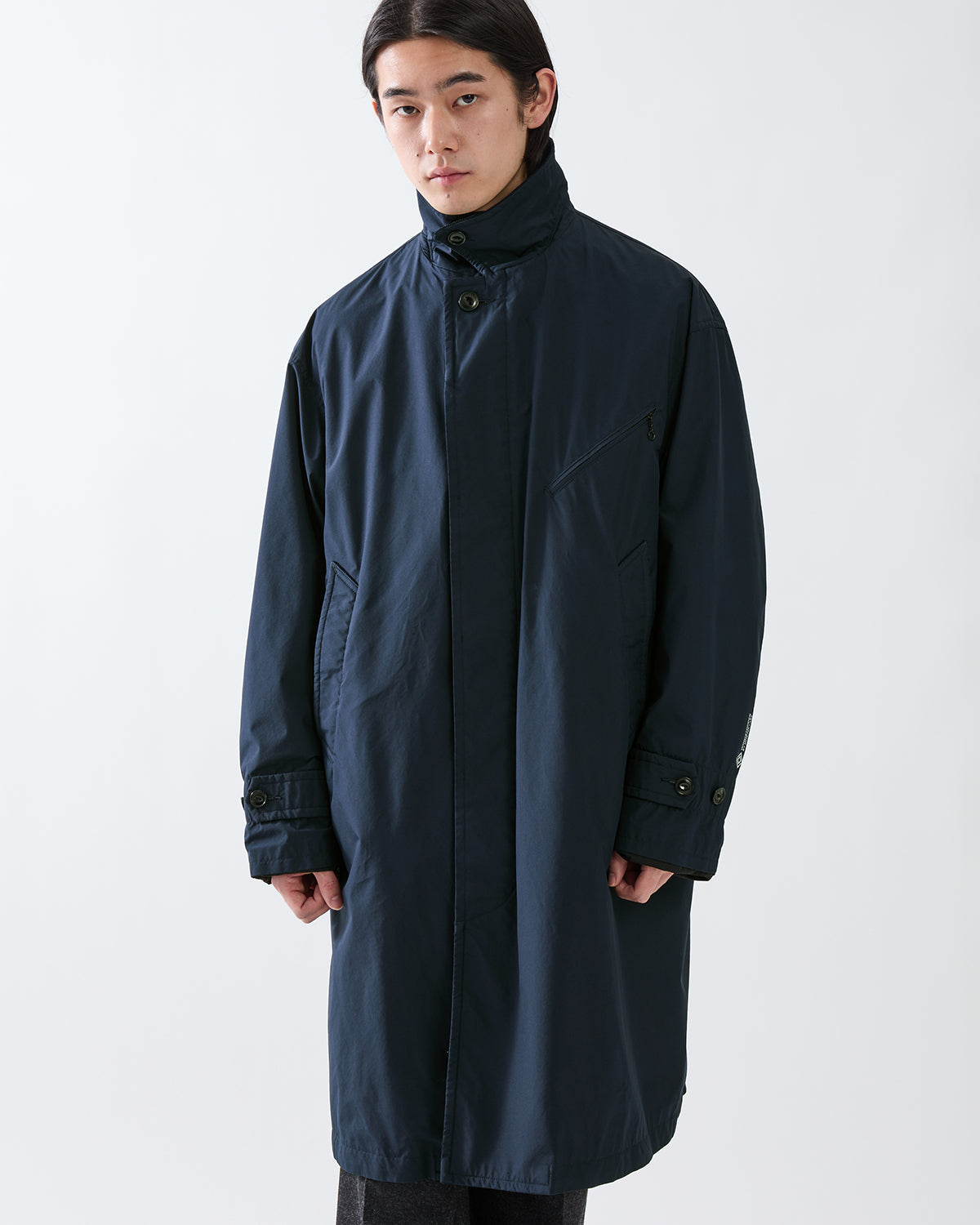 OFFICER LONG COAT POLY TAFFETA WINDSTOPPER® 2L
