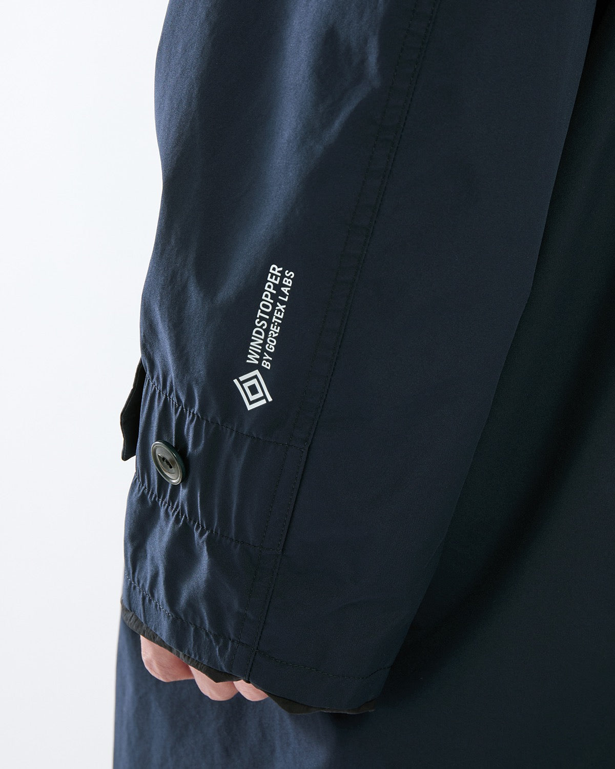 OFFICER LONG COAT POLY TAFFETA WINDSTOPPER® 2L