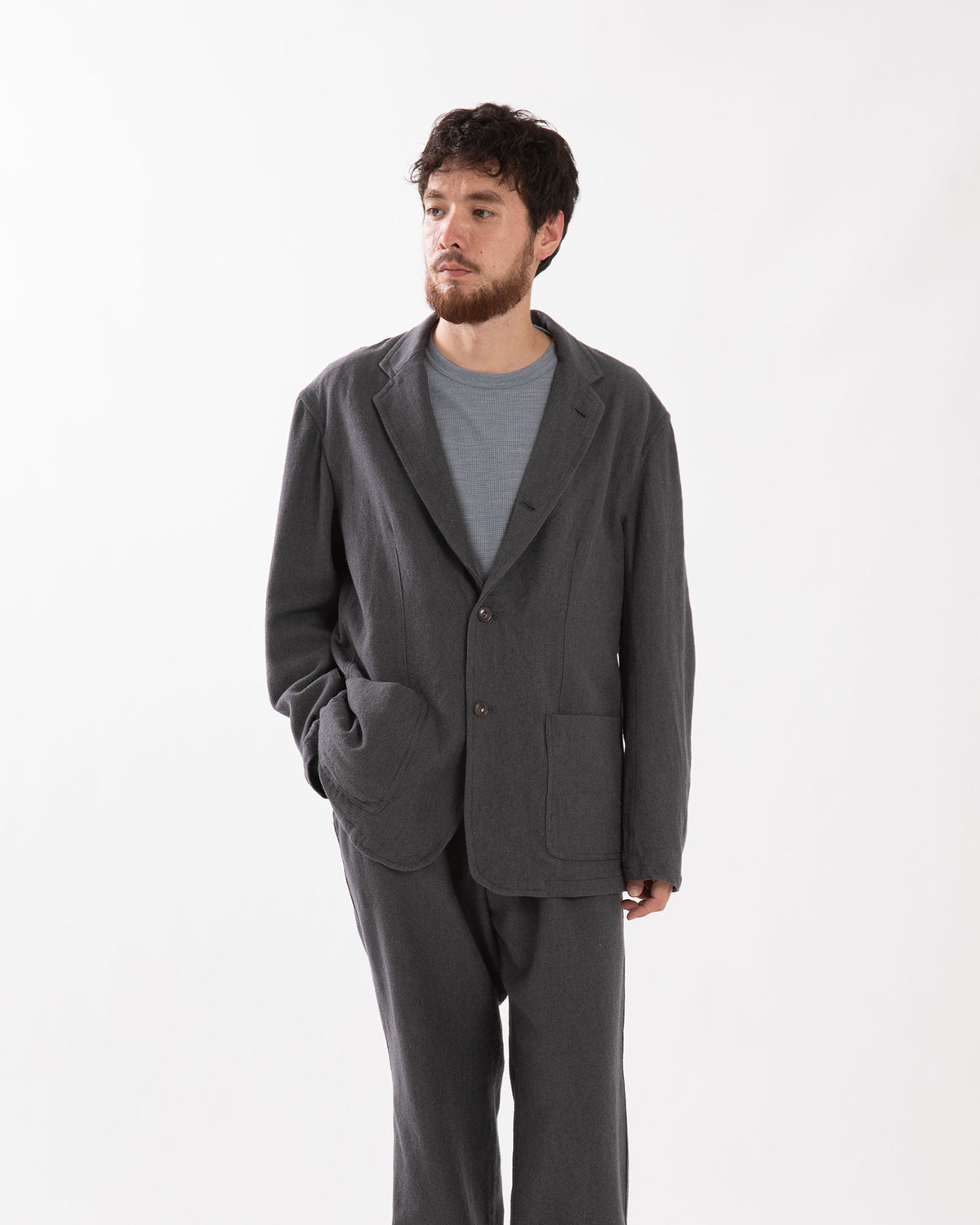 LABORER 4B JACKET WOOL COTTON TWILL