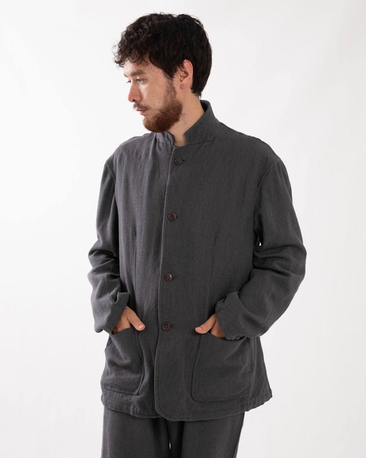 LABORER 4B JACKET WOOL COTTON TWILL