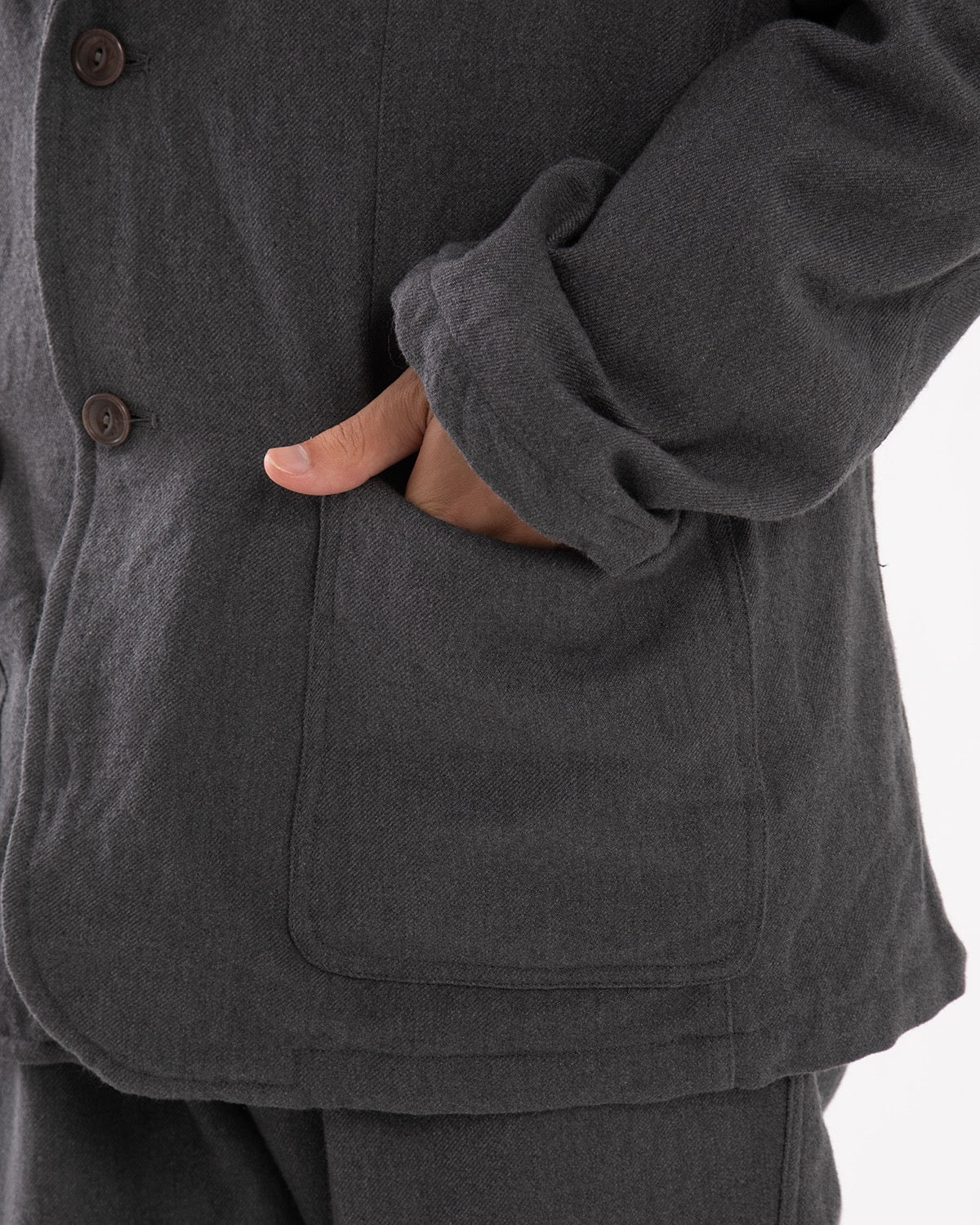 LABORER 4B JACKET WOOL COTTON TWILL