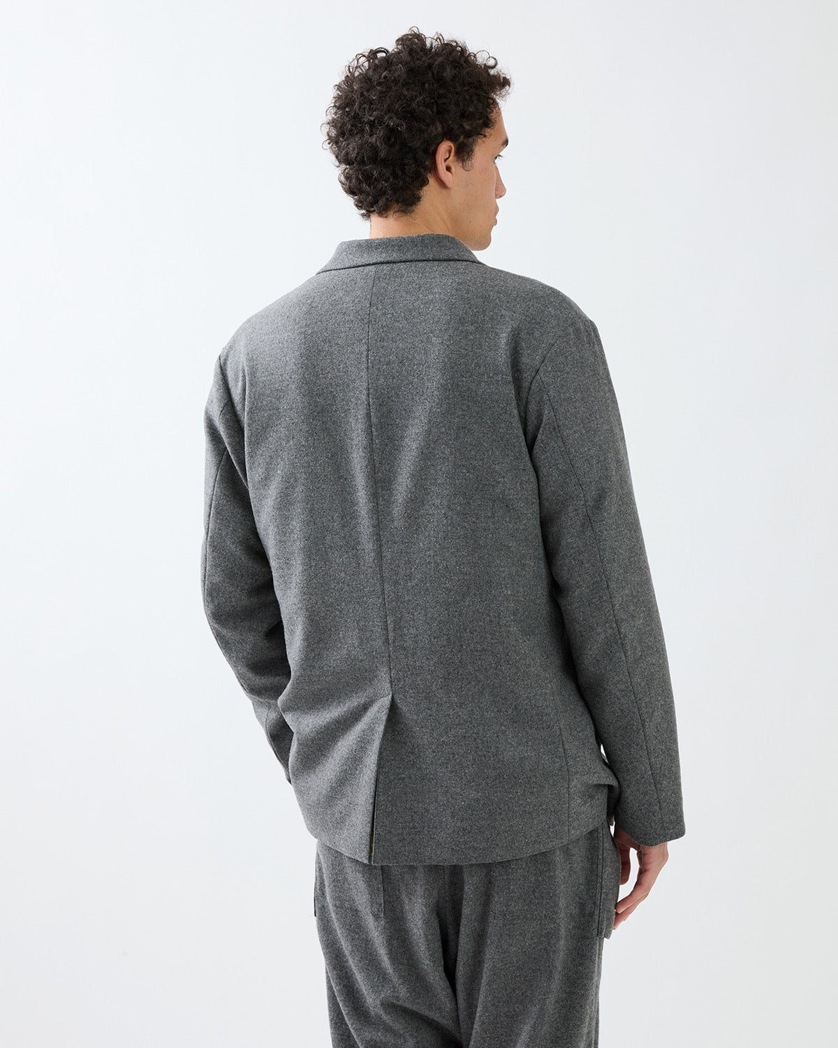 OFFICER 2B JACKET WOOL CASHMERE OXFORD