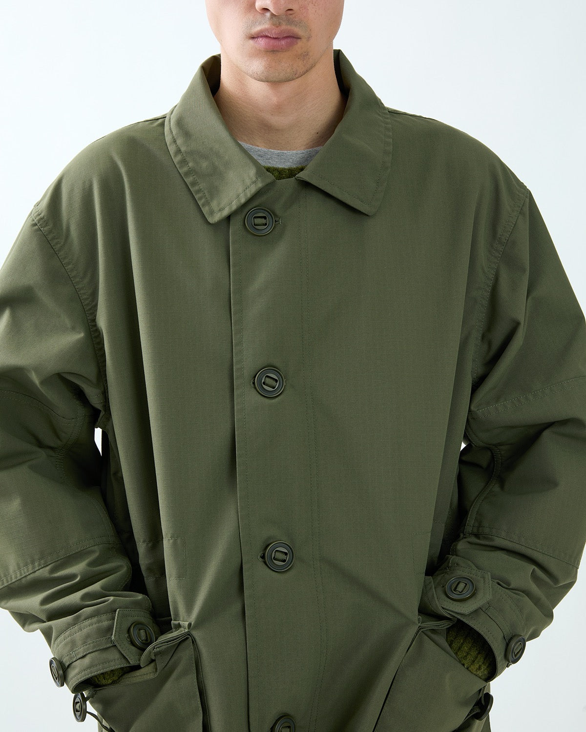 TROOPER LONG COAT POLY RIPSTOP WINDSTOPPER® 2L