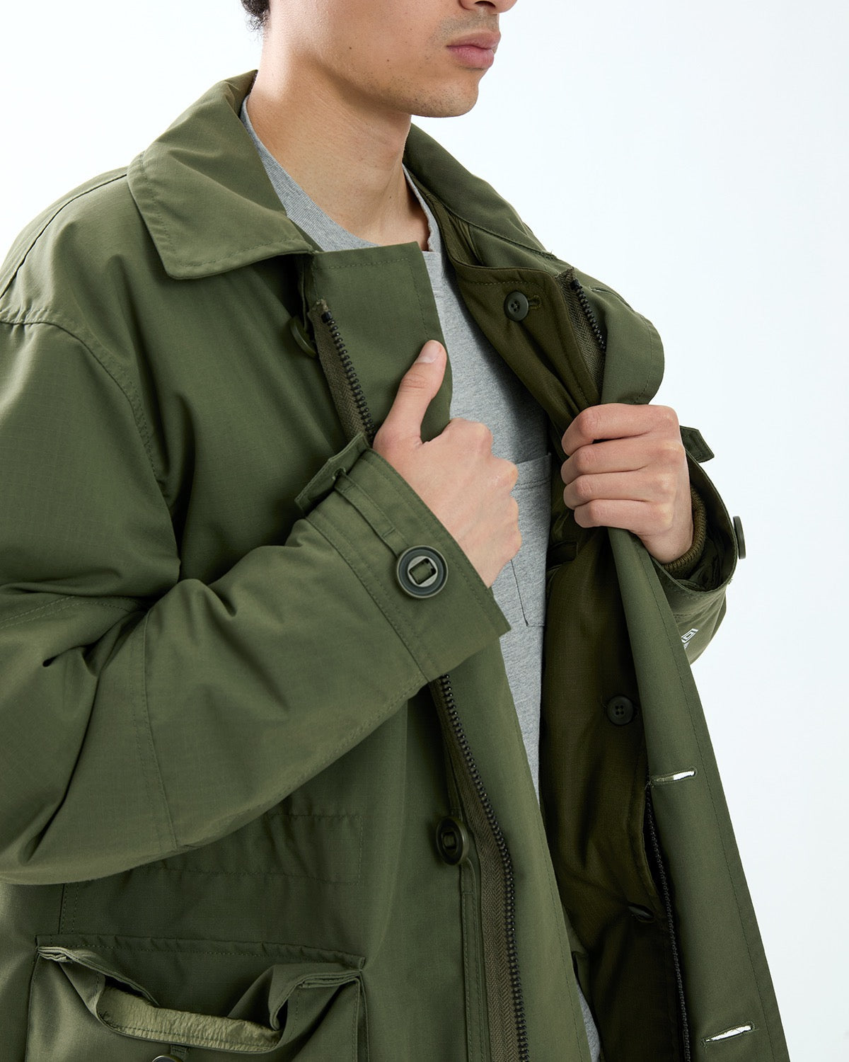 TROOPER LONG COAT POLY RIPSTOP WINDSTOPPER® 2L
