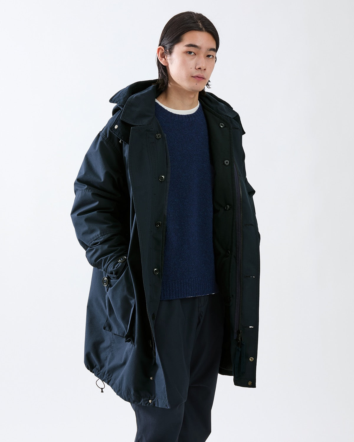 TROOPER LONG COAT POLY RIPSTOP WINDSTOPPER® 2L