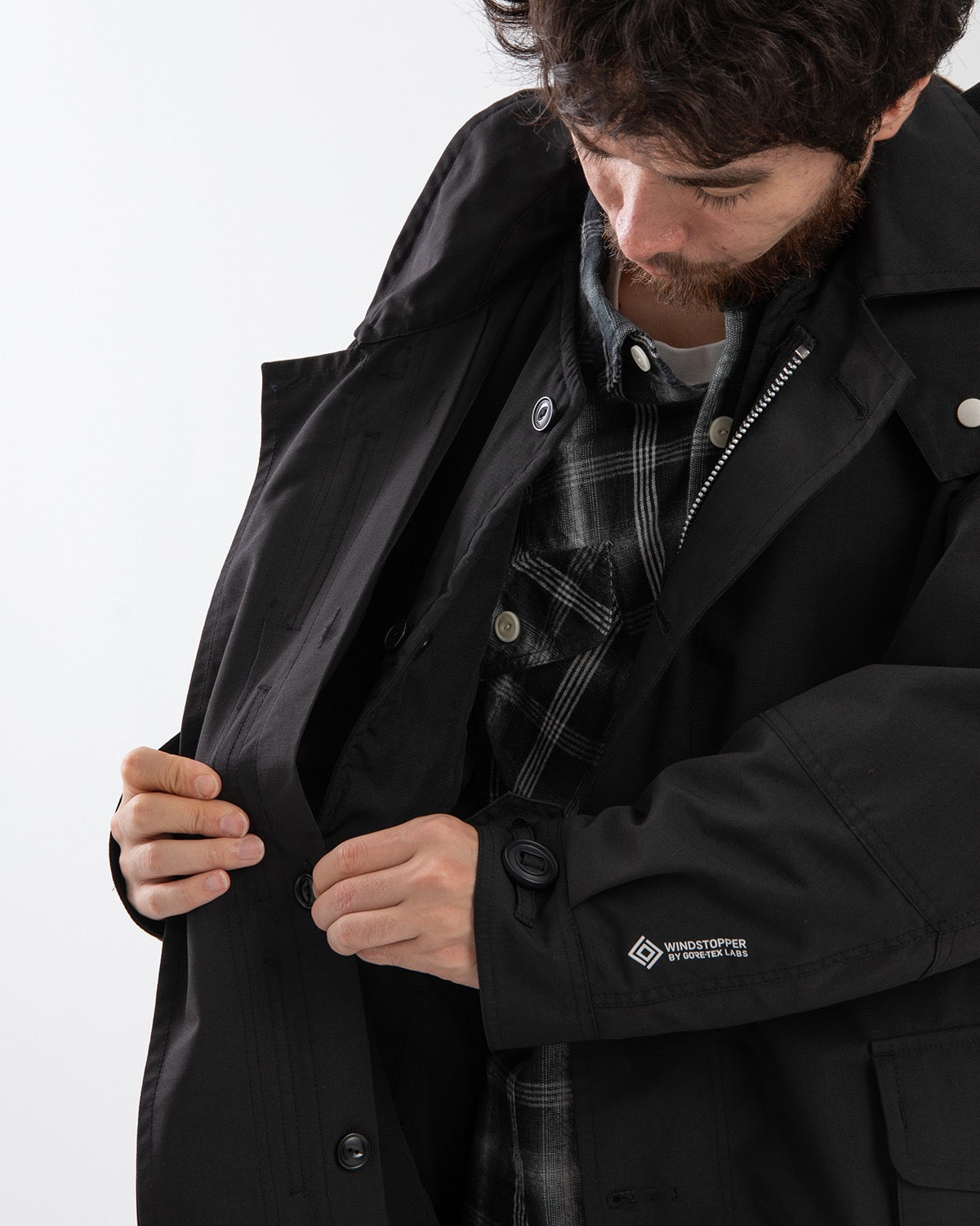 TROOPER PUFF LINER JACKET POLY WOOL RIPSTOP