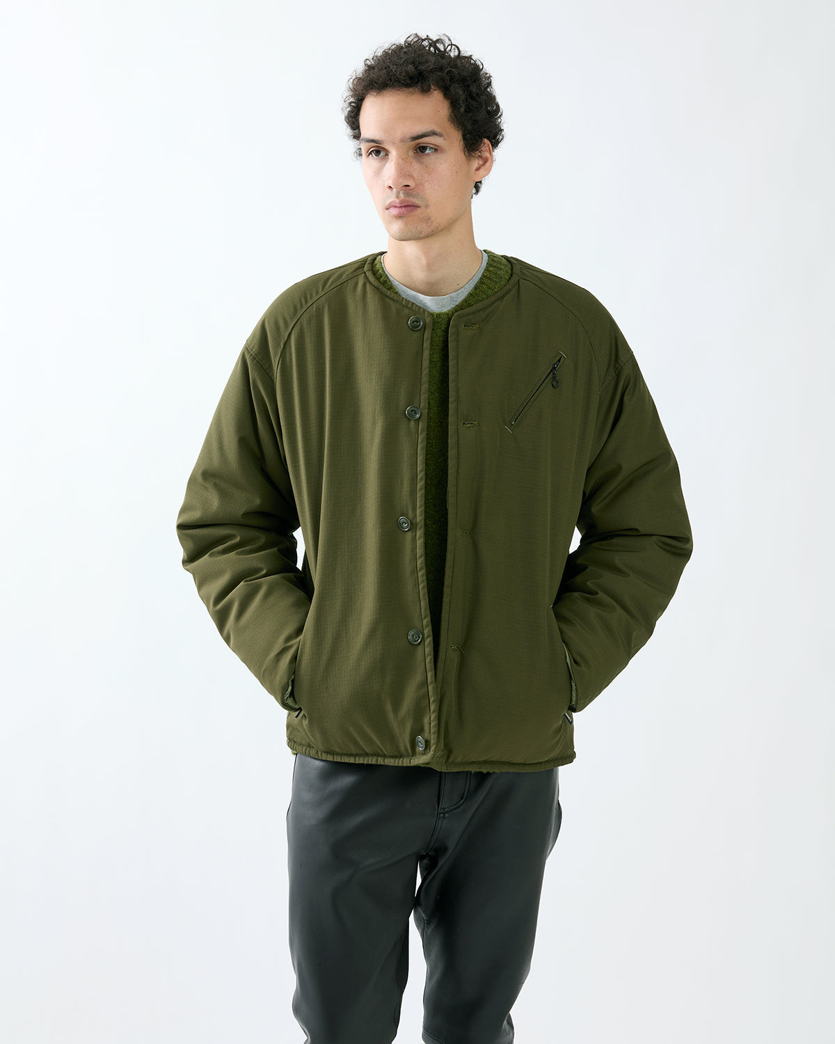 TROOPER PUFF LINER JACKET POLY WOOL RIPSTOP