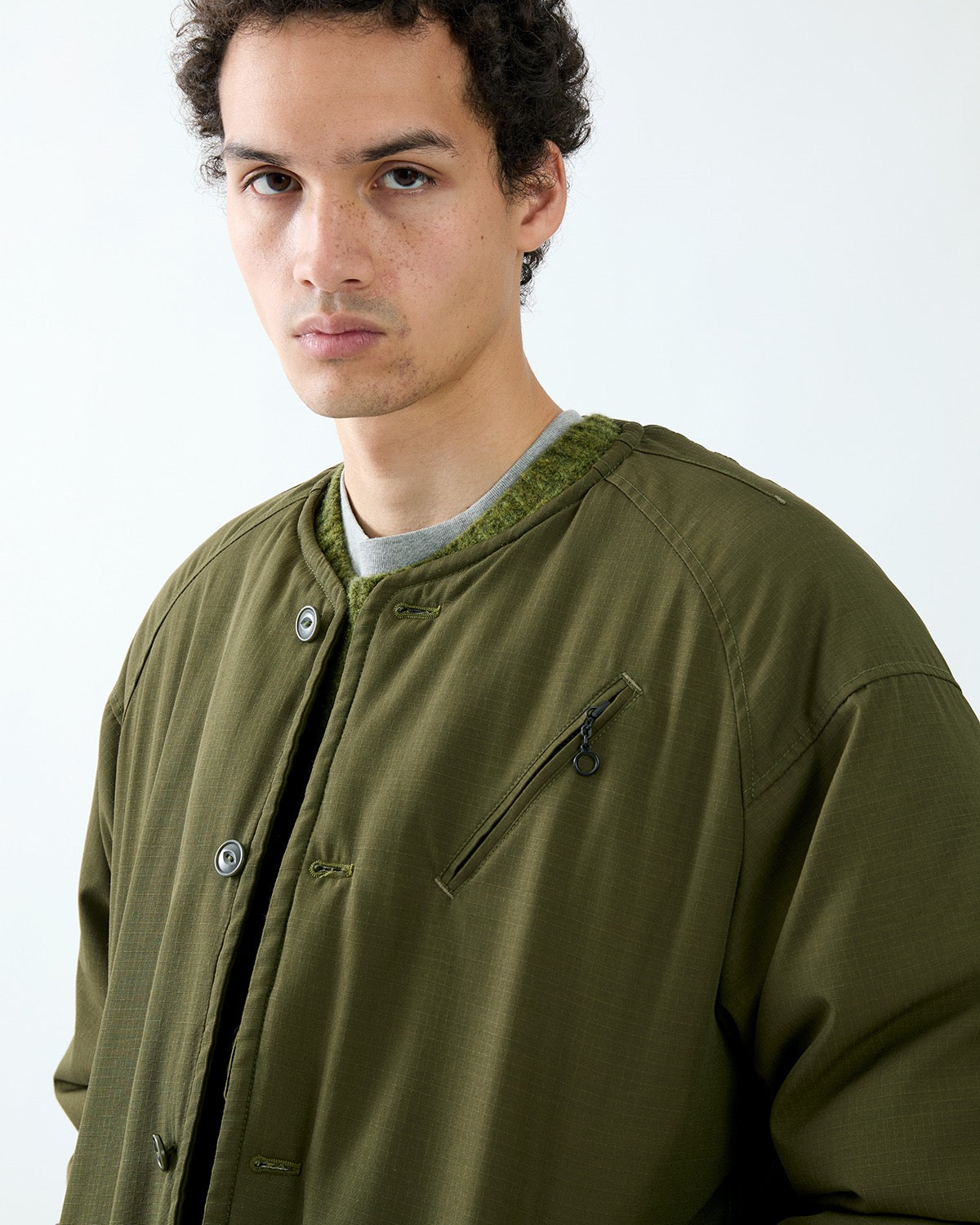 TROOPER PUFF LINER JACKET POLY WOOL RIPSTOP