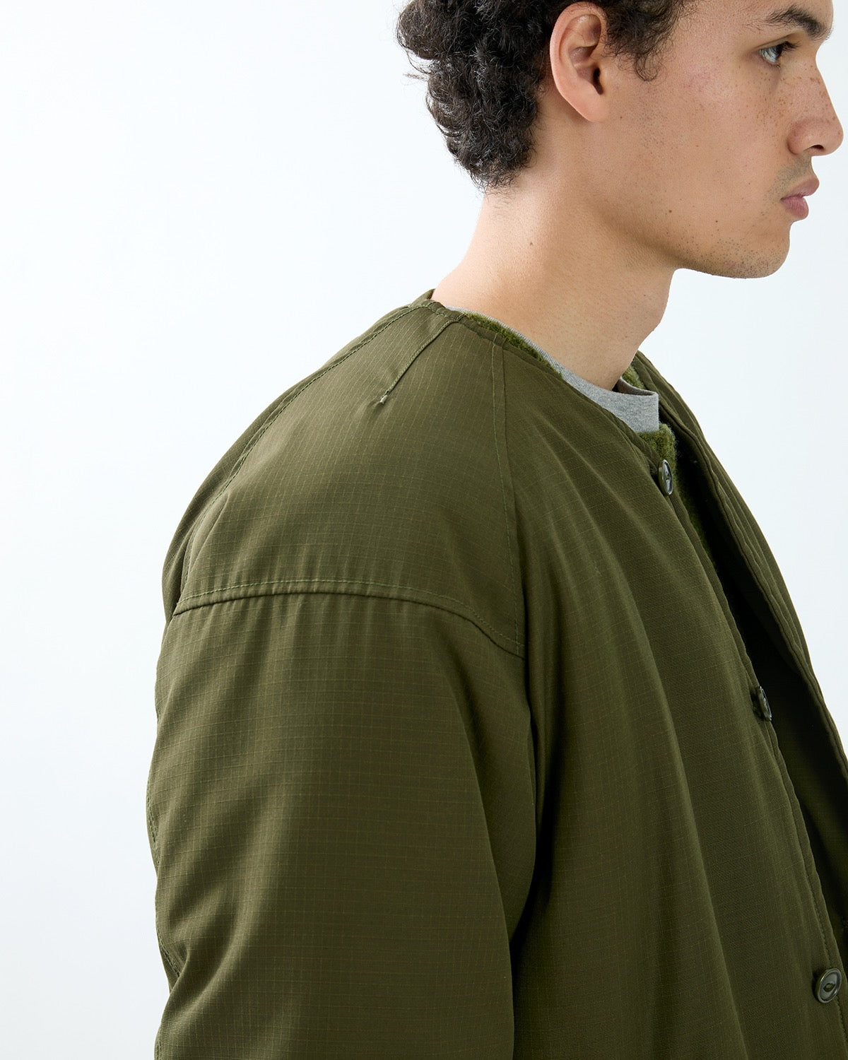TROOPER PUFF LINER JACKET POLY WOOL RIPSTOP