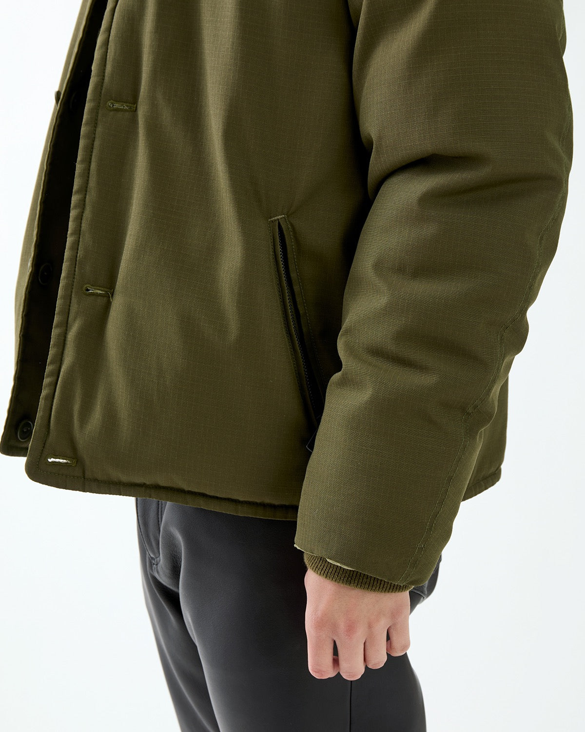 TROOPER PUFF LINER JACKET POLY WOOL RIPSTOP