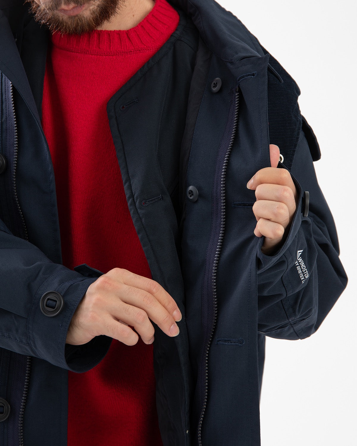 TROOPER PUFF LINER JACKET POLY WOOL RIPSTOP
