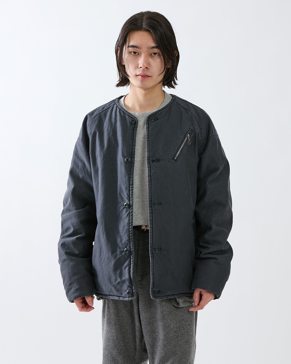 TROOPER PUFF LINER JACKET COTTON BACK SATIN VW