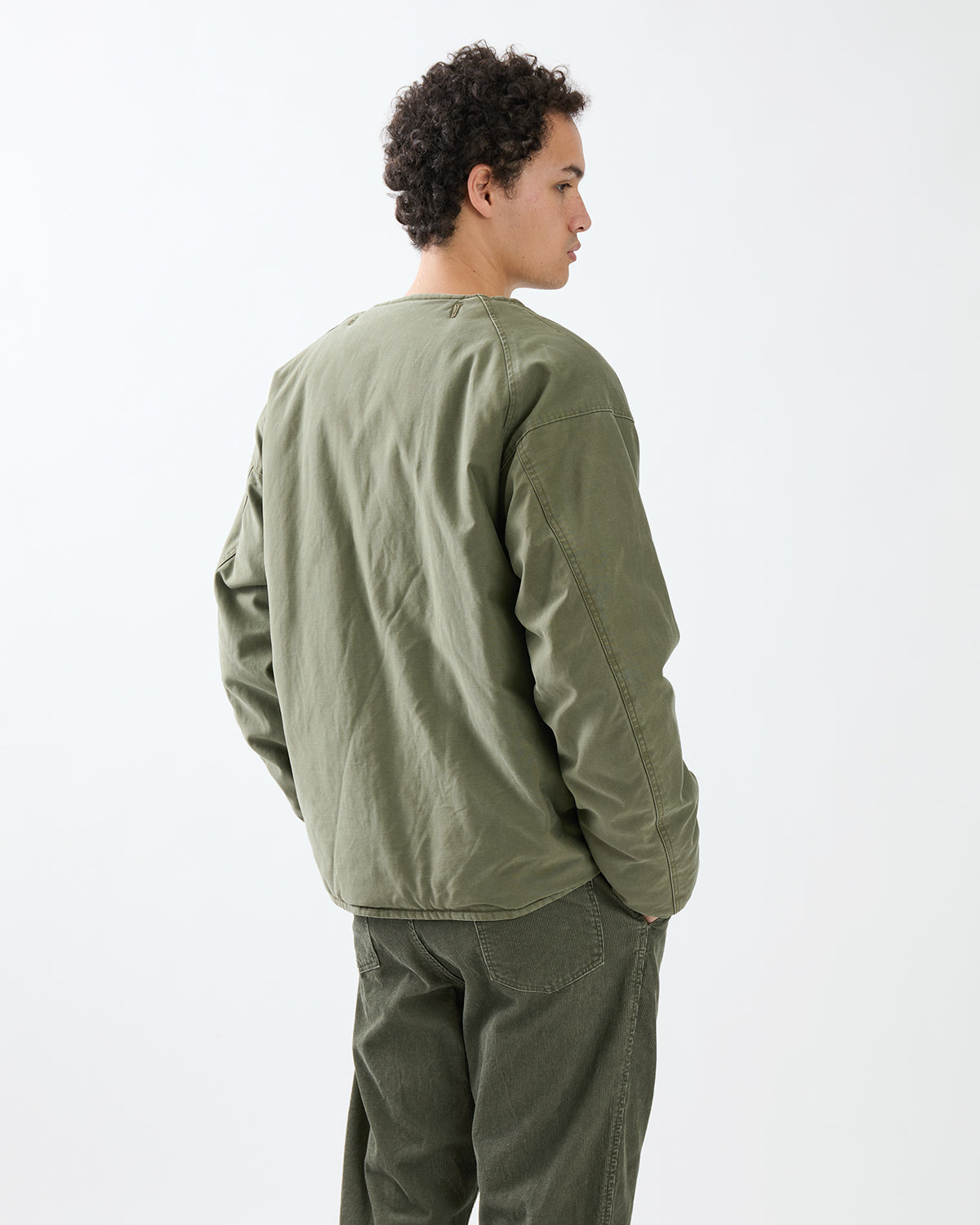 TROOPER PUFF LINER JACKET COTTON BACK SATIN VW