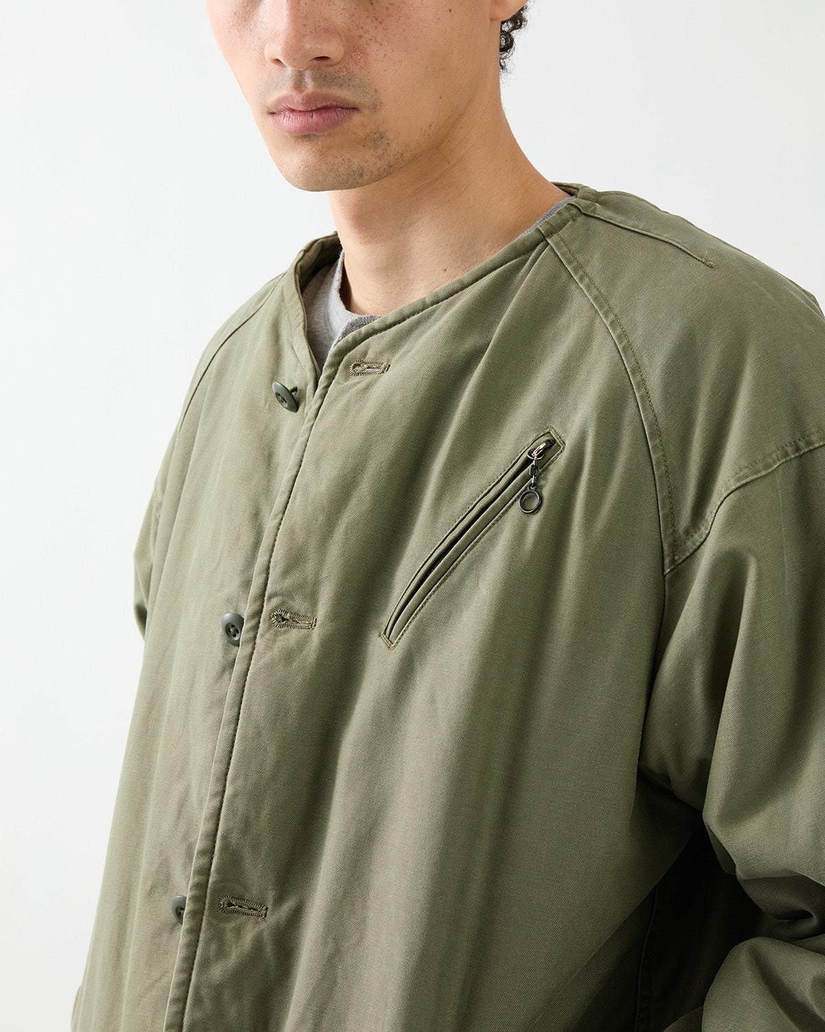 TROOPER PUFF LINER JACKET COTTON BACK SATIN VW