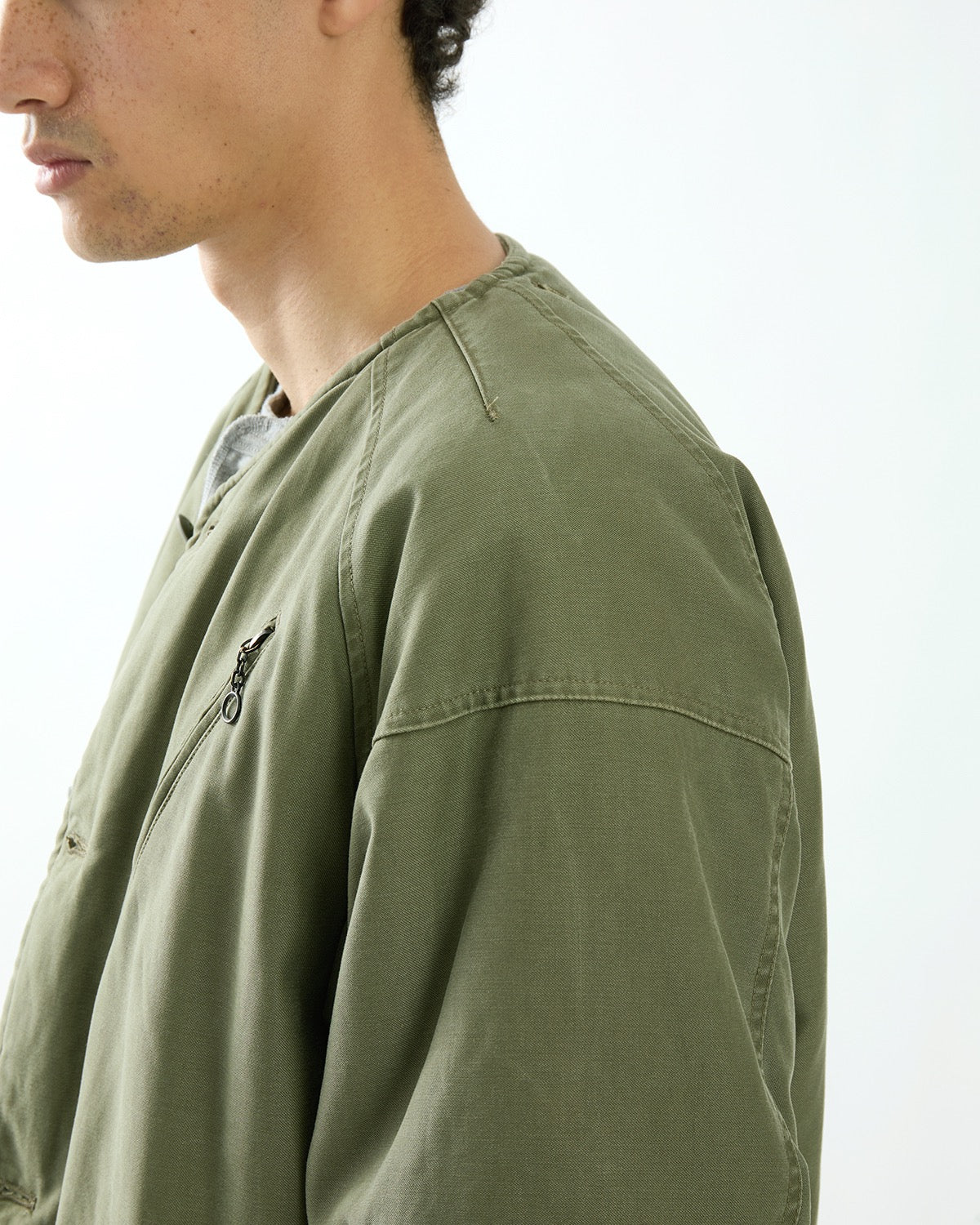 TROOPER PUFF LINER JACKET COTTON BACK SATIN VW